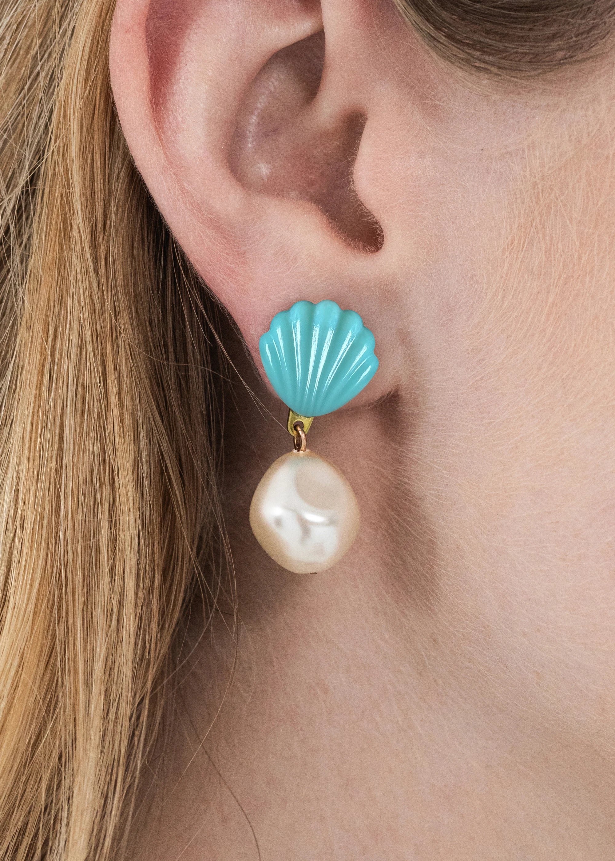 Turquoise Nori Earrings for Women - Handmade Dangle Earrings for Casual & Party Wear - Perfect Gift for Her