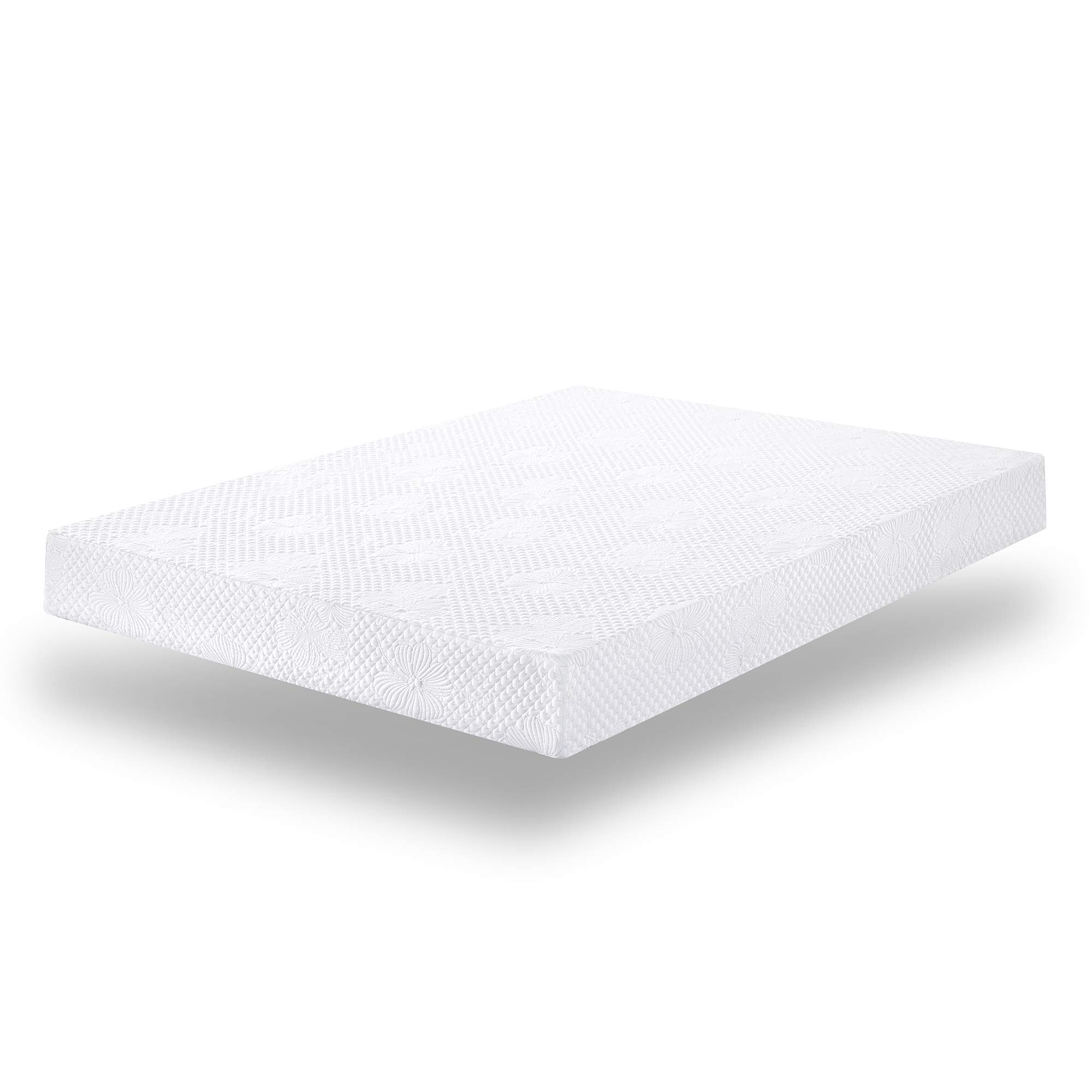 PrimaSleep 6 Inch Twin Size Gel Memory Foam Mattress - CertiPUR-US Certified, Medium Firm Support for Pressure Relief & Comfort, Bed-in-a-Box - Perfect for Kids' Rooms, Guest Beds & Small Spaces