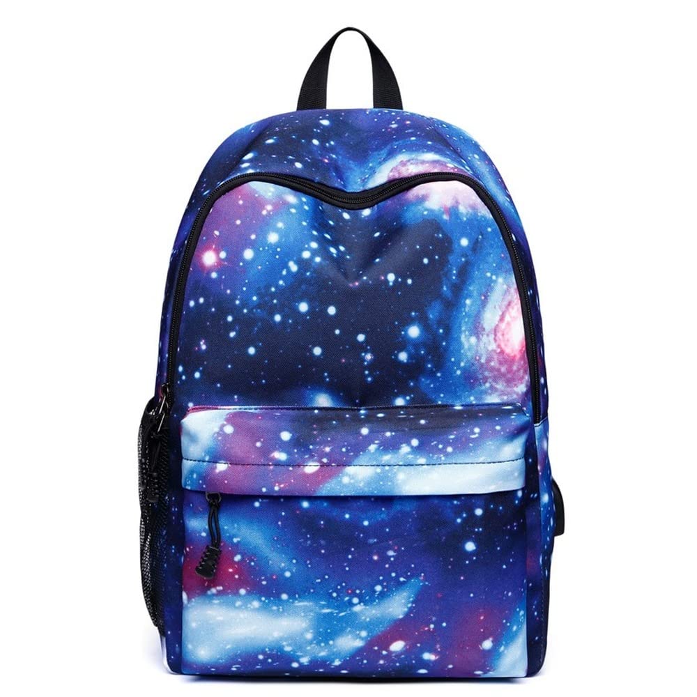 Star Backpack - Durable School Bookbag for Middle School & Travel with USB Charging Port | Lightweight Sports Backpack for Boys & Girls | Perfect for School, Gym & Outdoor Adventures
