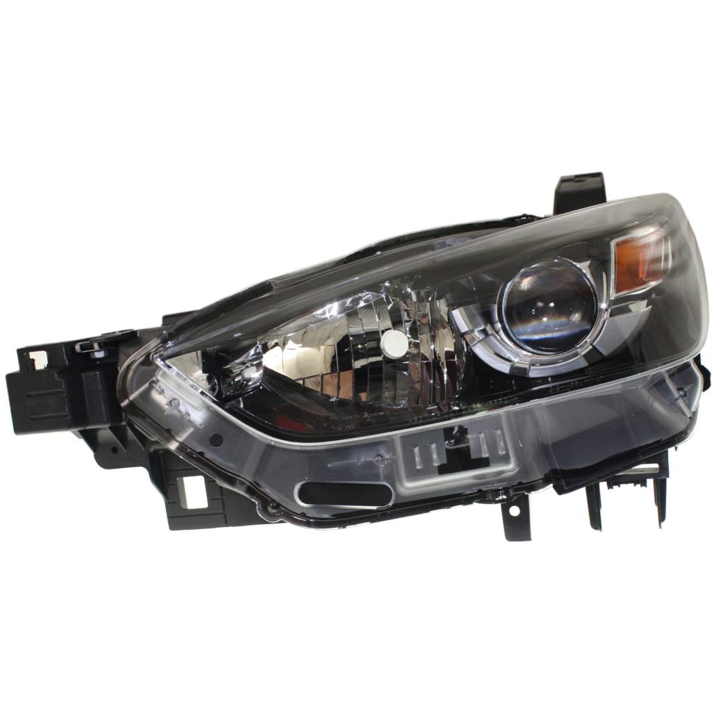 2016-2022 Mazda CX-3 Driver Side Headlight Assembly - CAPA MA2518173 | DB4N510L0 | Replacement for Foggy/Broken Lights | Perfect for Night Driving & Off-Road Adventures
