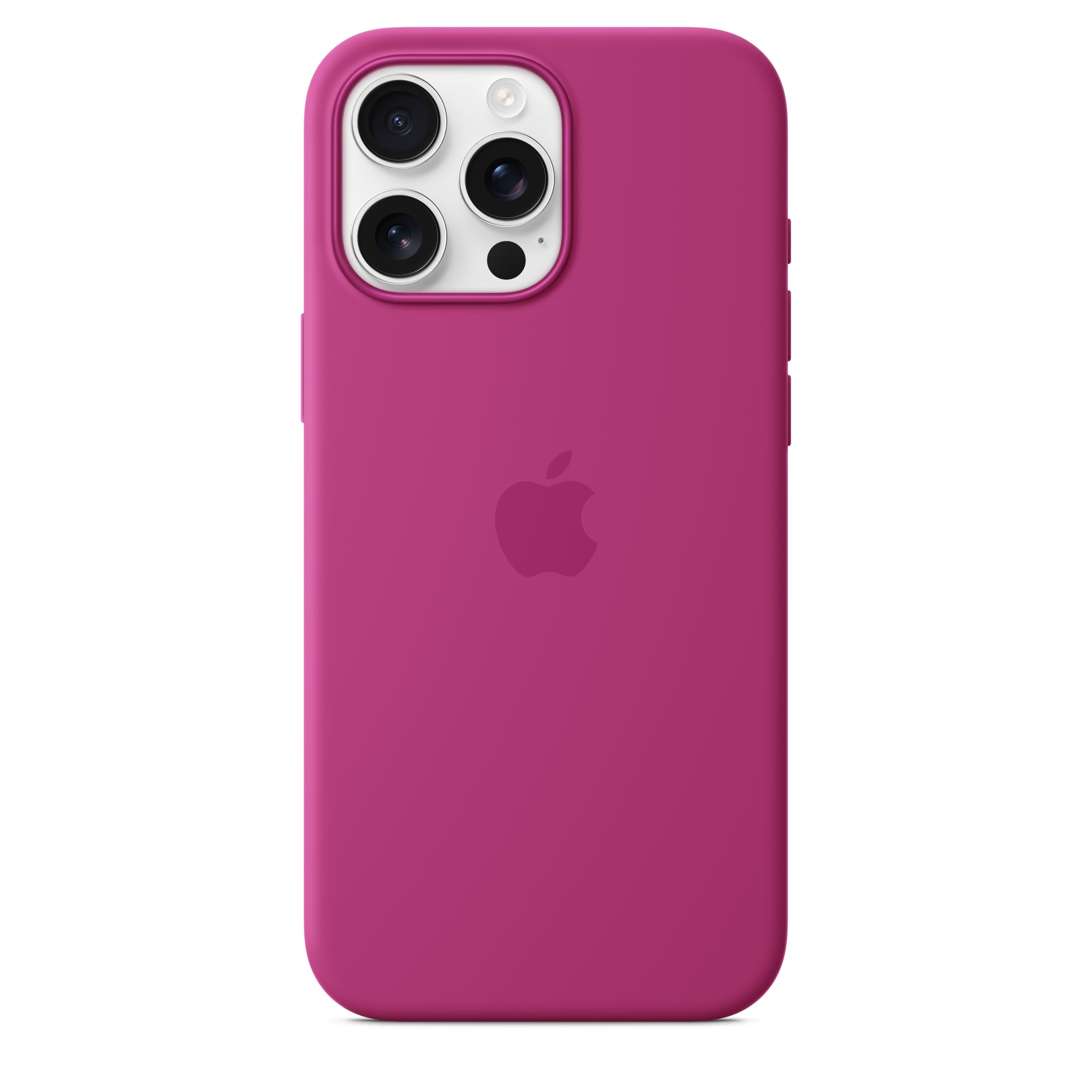 Apple iPhone 16 Pro Max Case with MagSafe - Premium Silicone Protective Cover, Shockproof & Scratch Resistant, Perfect Fit for iPhone 16 Pro Max (Fuchsia Pink) - Ideal for Daily Use, Travel & Outdoor Activities