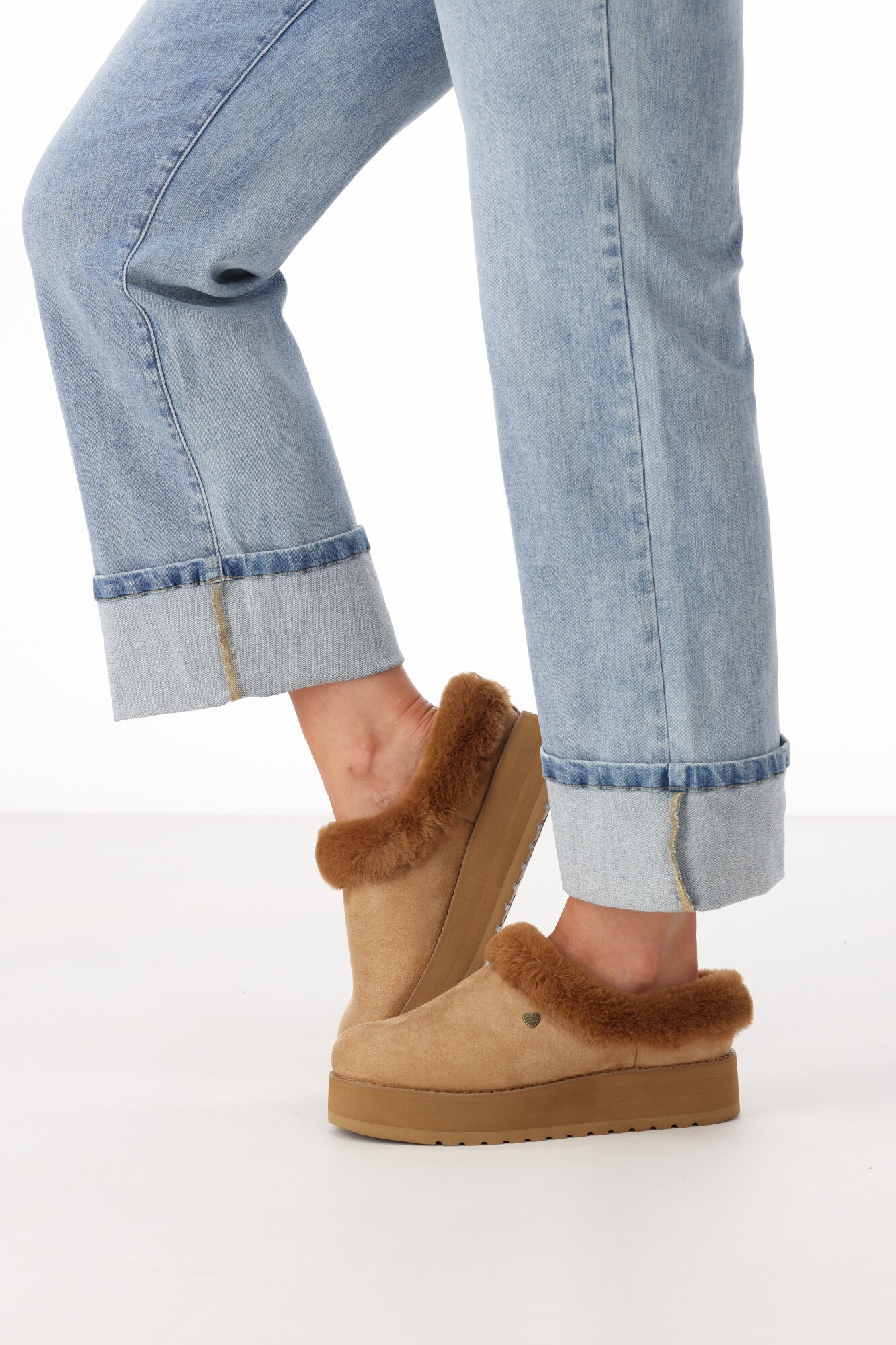 Skechers Bobs Keepsakes Hi Rise Women's Slip-On Sneakers - Comfortable Chestnut Casual Shoes for Walking, Work & Everyday Wear