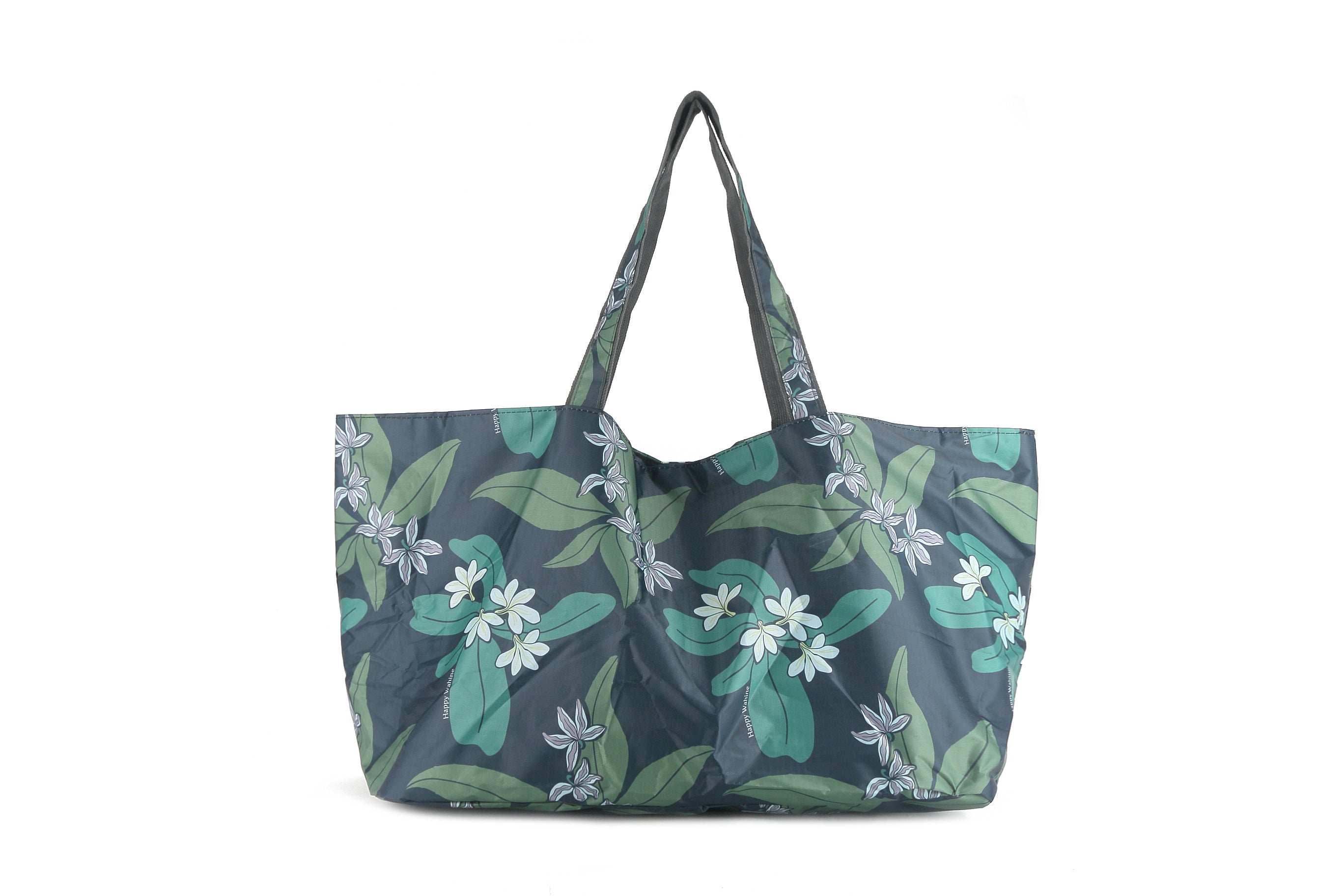 Stylish Naupaka Grey Carry All Tote Bag - Durable & Spacious Women's Handbag for Work, Travel & Shopping