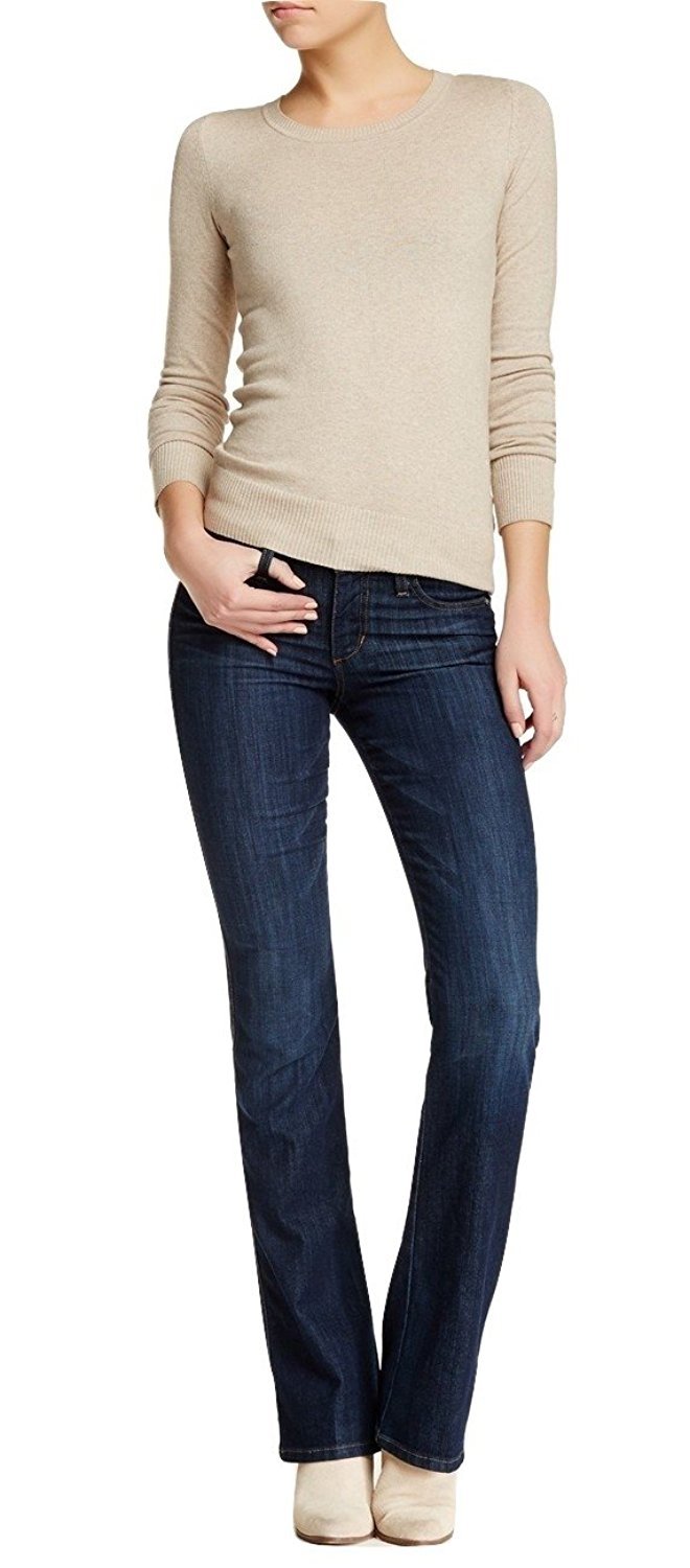 Joe's Jeans Women's Mid-Rise Curvy Bootcut Jeans - Stretch Denim Pants for Hourglass Figure | Perfect for Casual Wear, Date Night & Office Outfits