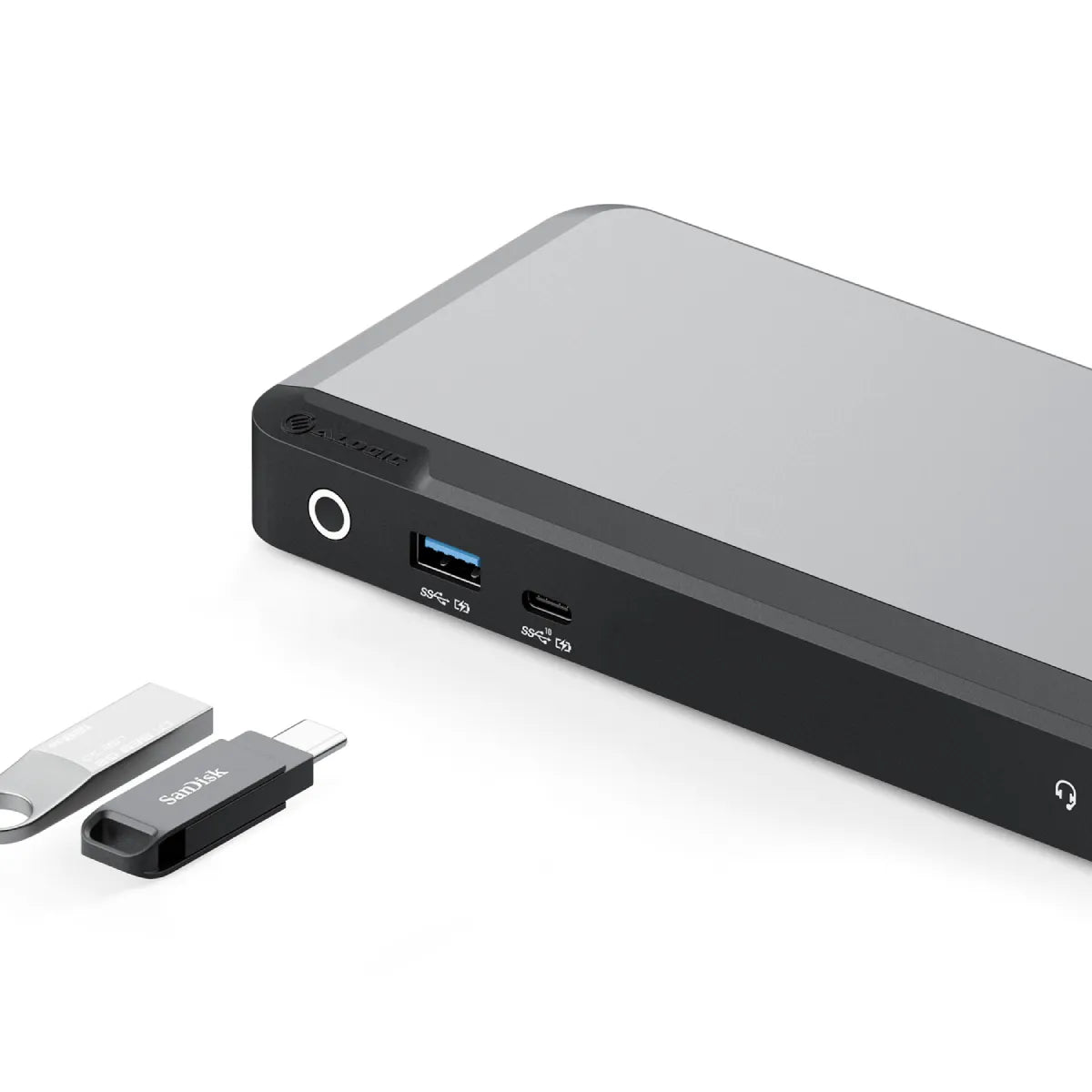 MX2 USB C Dual Display DP Alt Mode Docking Station with 100W Power Delivery - 4K HDMI & DisplayPort Adapter for MacBook Pro/Air, Dell XPS, Surface Pro - Home Office & Gaming Setup