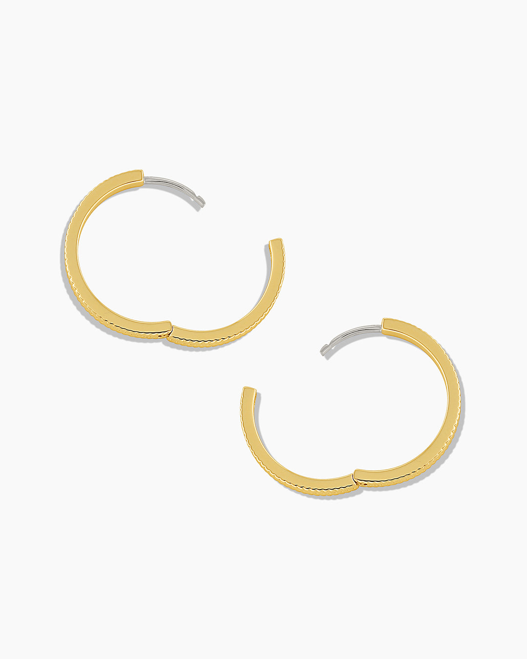 Venice Hoops Earrings - Trendy Gold Plated Dangle Hoops for Women | Perfect for Parties, Weddings & Everyday Wear