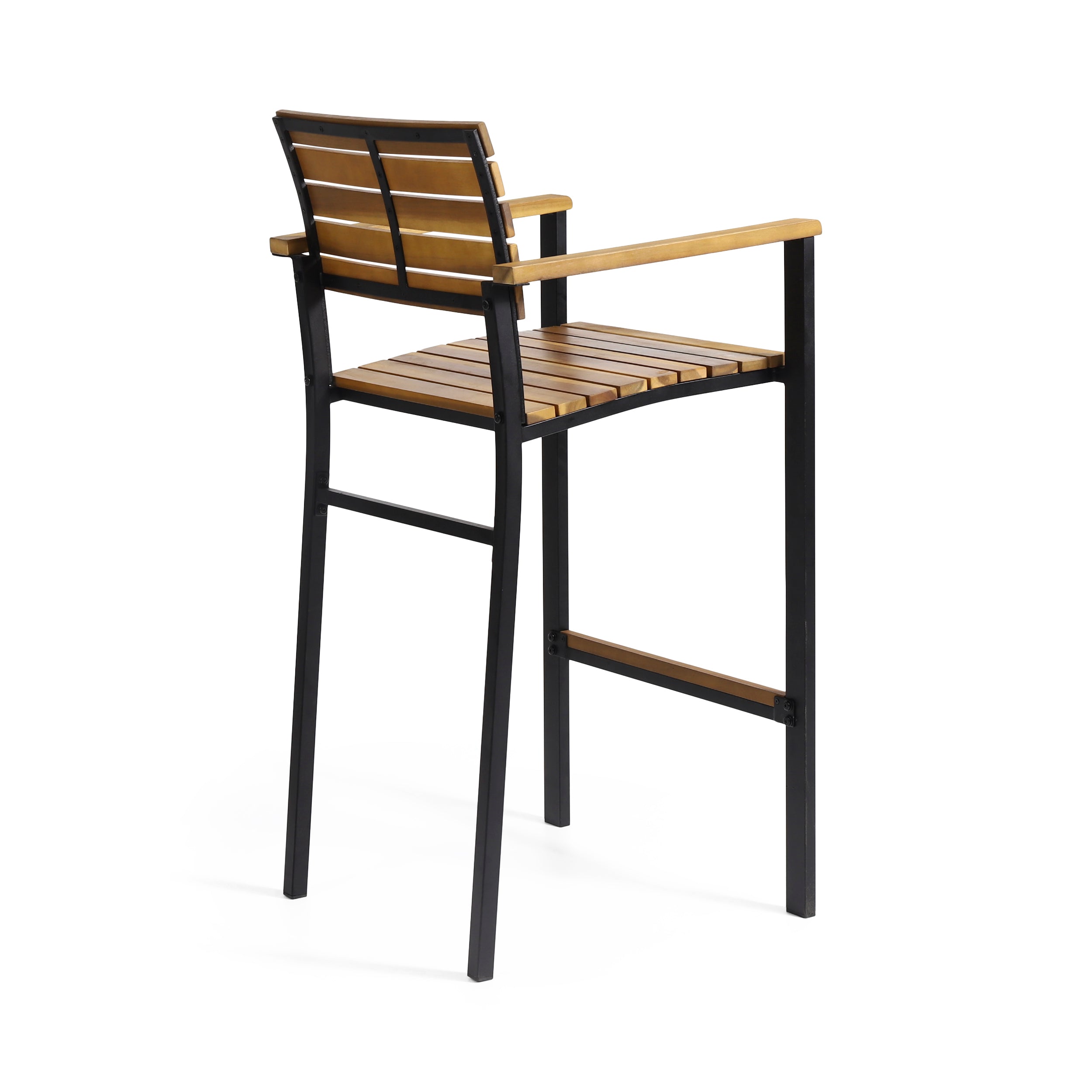 Premium BRAMPTON BARSTOOL - Adjustable Height Kitchen & Bar Stool with Padded Seat - Perfect for Home, Restaurant, and Cafe Use