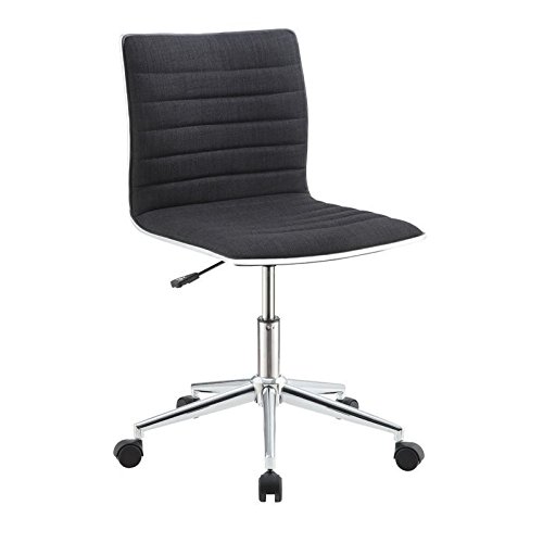 Home Square 2-Piece Office Desk and Chair Set - Ergonomic Workstation for Home Office, Study Room & Small Spaces