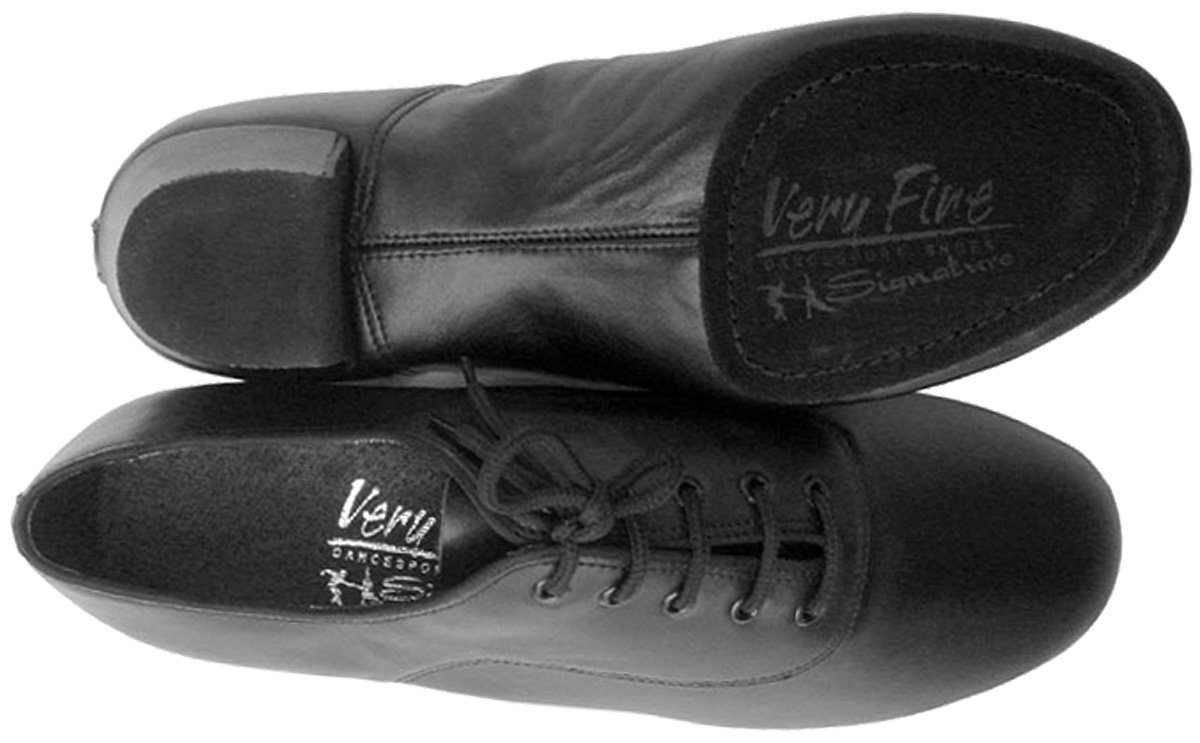 Premium Men's Ballroom Dance Shoes for Tango, Wedding & Salsa - Latin Dance Shoes S417EB with 1.5