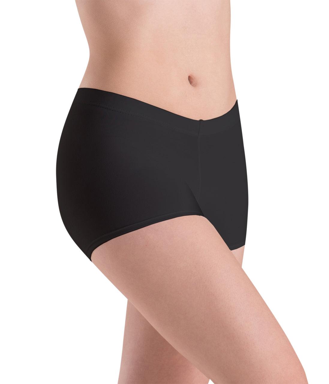 Motionwear Nude/Beige Low Rise Shorts for Adults & Kids - Comfortable Stretch Fabric for Dance, Yoga, and Everyday Wear