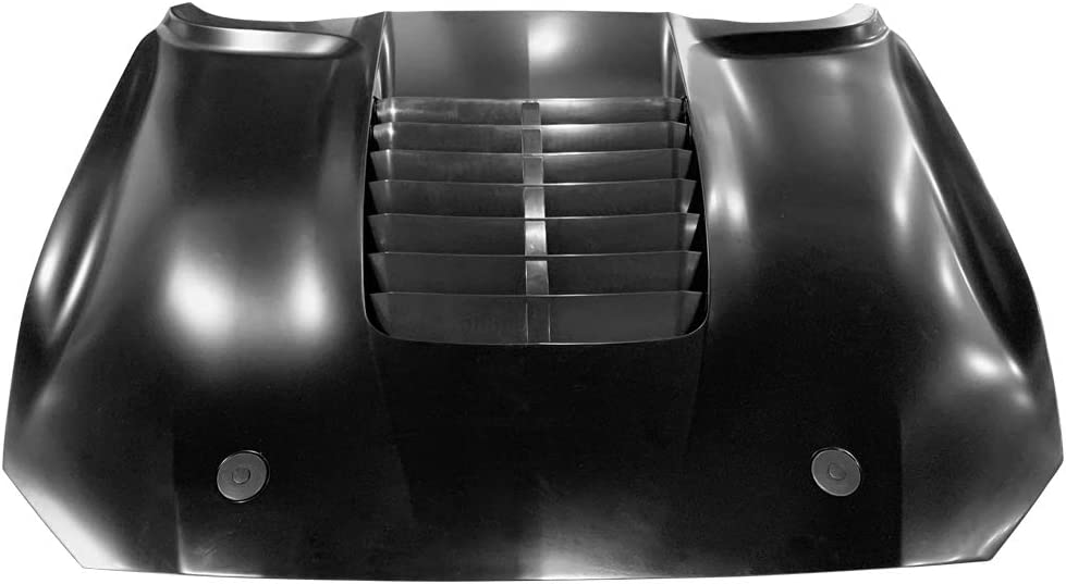 2018-2023 Ford Mustang 2Dr GT500 Style Unpainted Aluminum Front Hood - Lightweight Performance Upgrade for Street Racing & Car Shows (Pick Up Only)