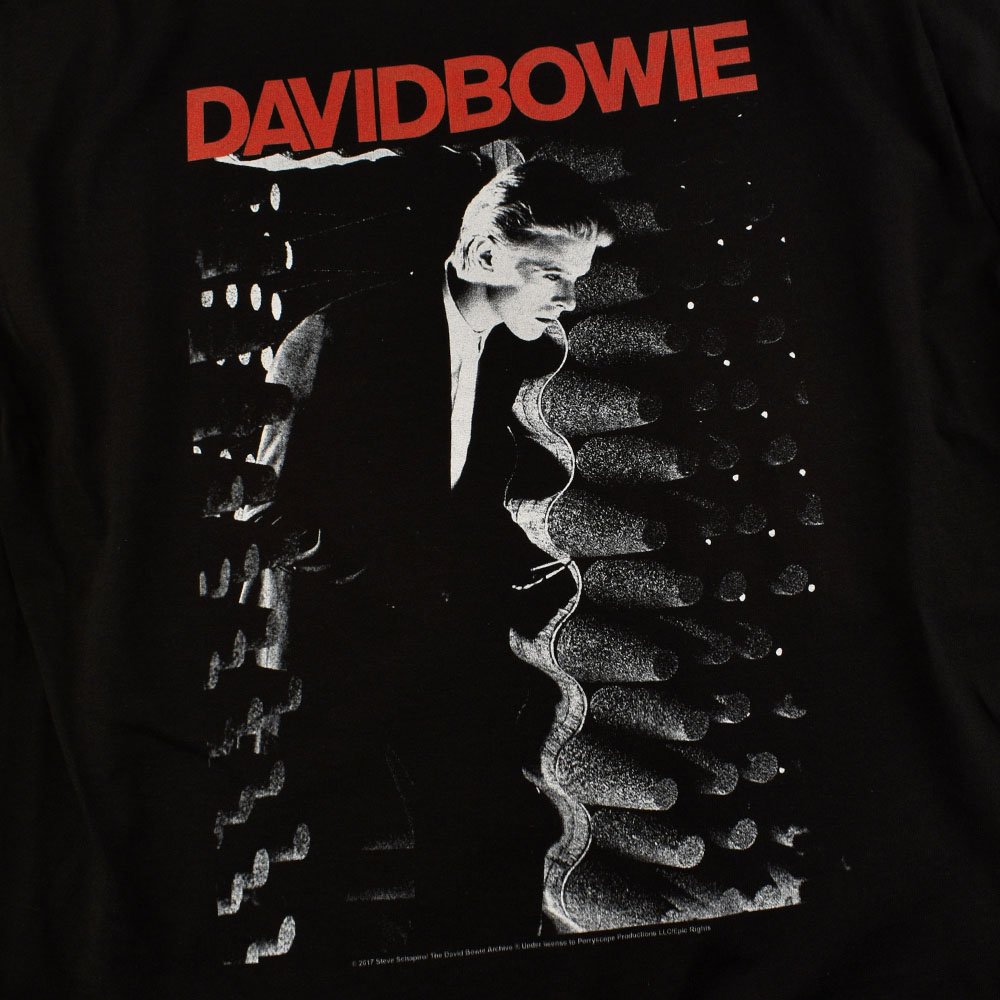 David Bowie Station to Station Rock Album Vintage T-Shirt & Stickers Set - Perfect for Concerts, Music Festivals and Bowie Fan Gifts