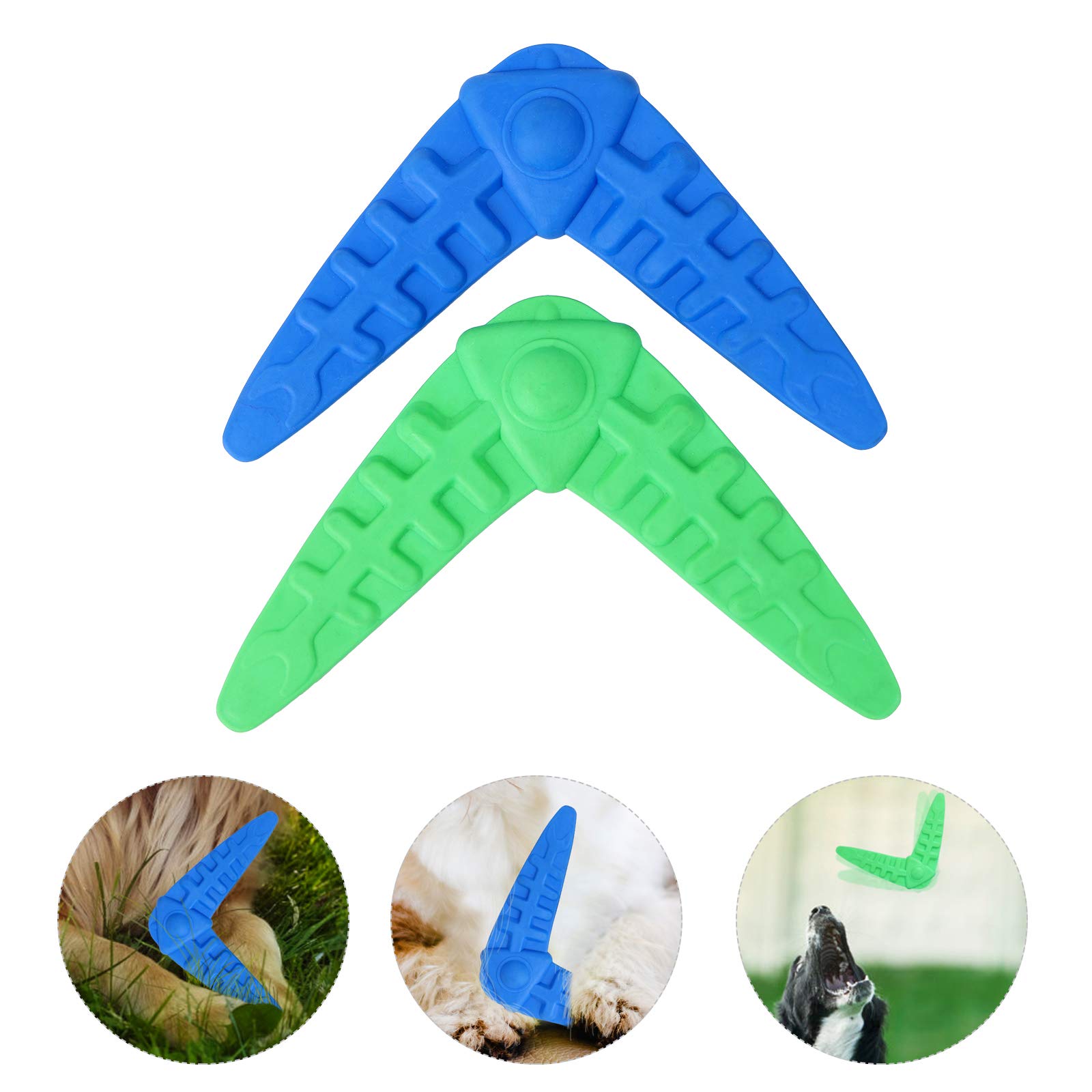 2pcs TPR Pet Dog Darts - Fun Outdoor Play for Dogs