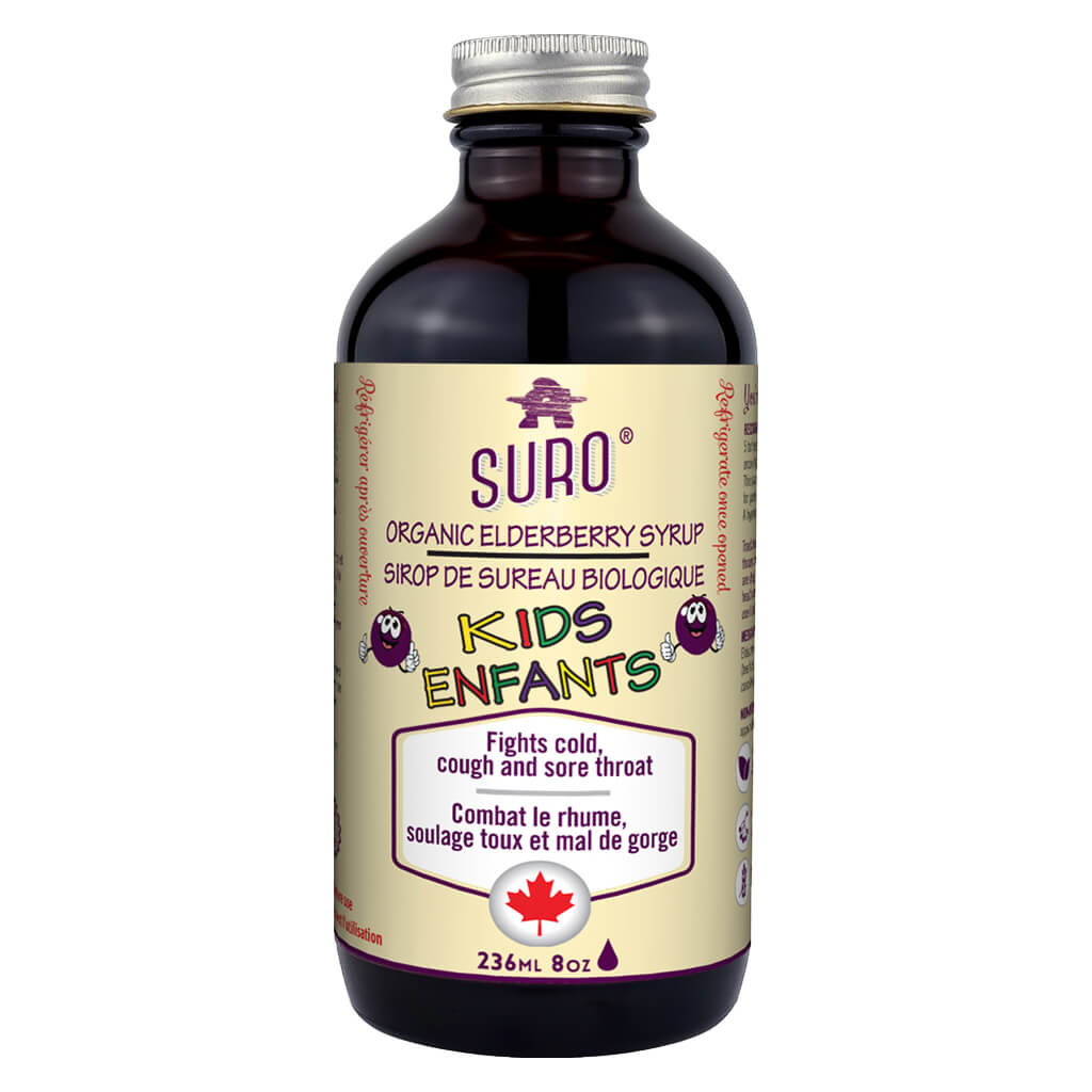 Organic Elderberry Syrup for Kids - Immune Support Supplement with Vitamin C & Zinc - Natural Cold & Flu Relief - Perfect for Daily Wellness & Seasonal Immunity Boost