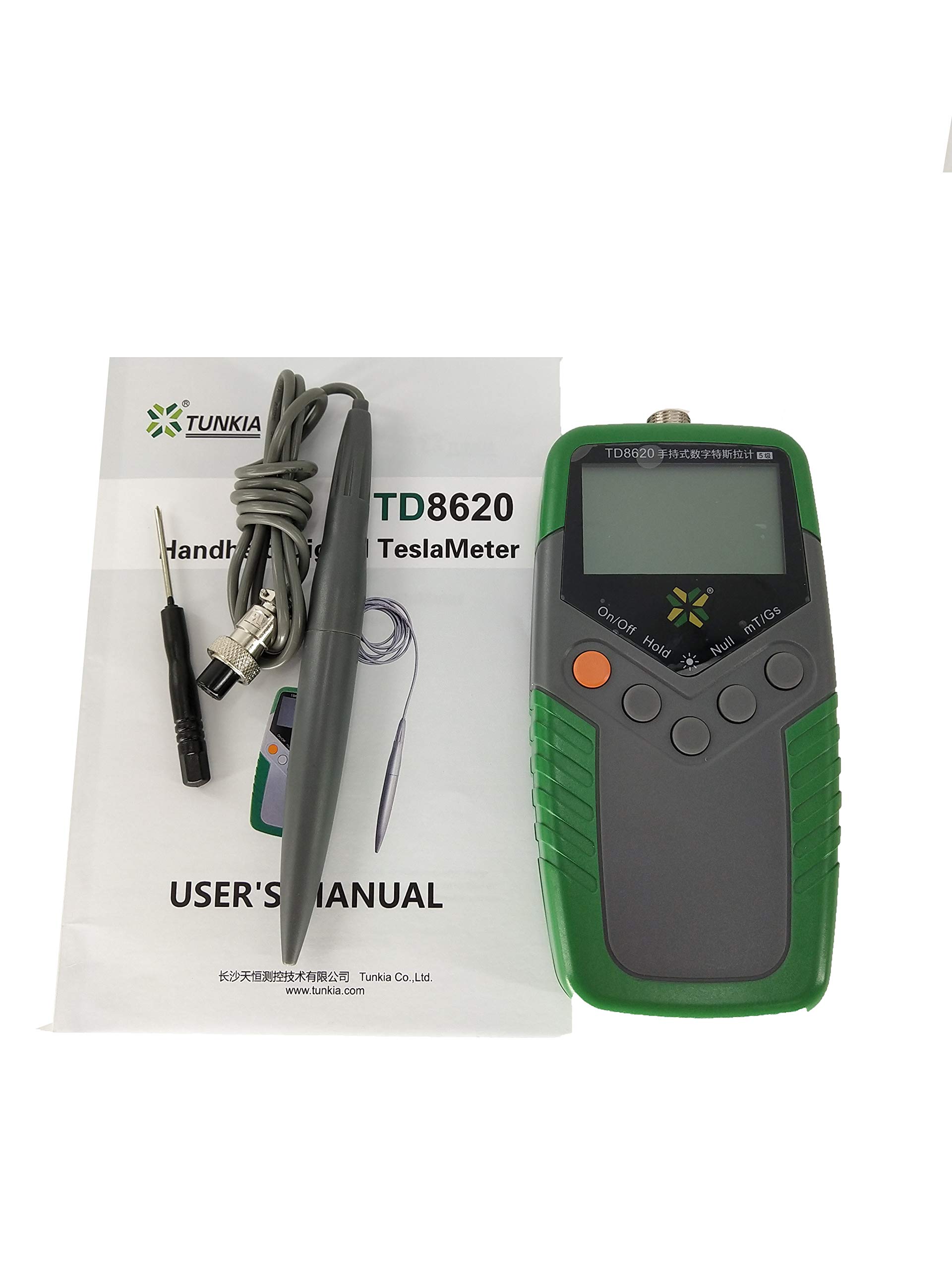 High Precision 5% Accuracy Digital Gauss Meter - Permanent Magnet Tesla Meter with mT/G Unit Switch, Surface Magnetic Field Tester for Industrial & Scientific Applications - Perfect for Magnet Research, Quality Control, and Educational Labs