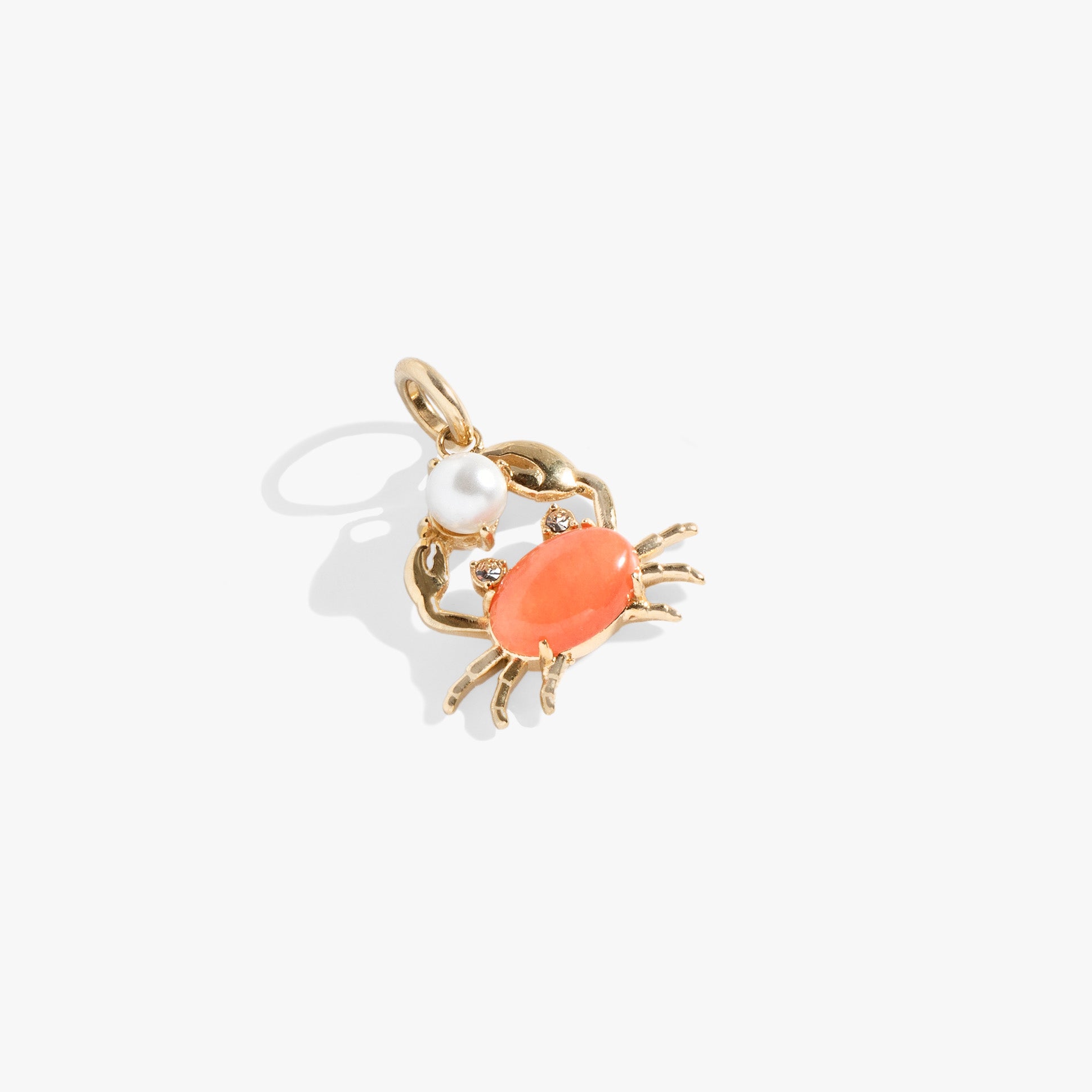 Crab Interchangeable Charm - Adjustable & Versatile Jewelry for Bracelets & Necklaces - Perfect for Beach, Summer & Ocean-Themed Outfits