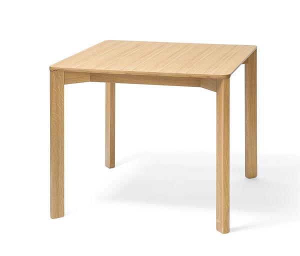 Lasu Modern Dining Table by Ton - Solid Wood Kitchen Table for 6 - Perfect for Family Dinners & Entertaining Guests