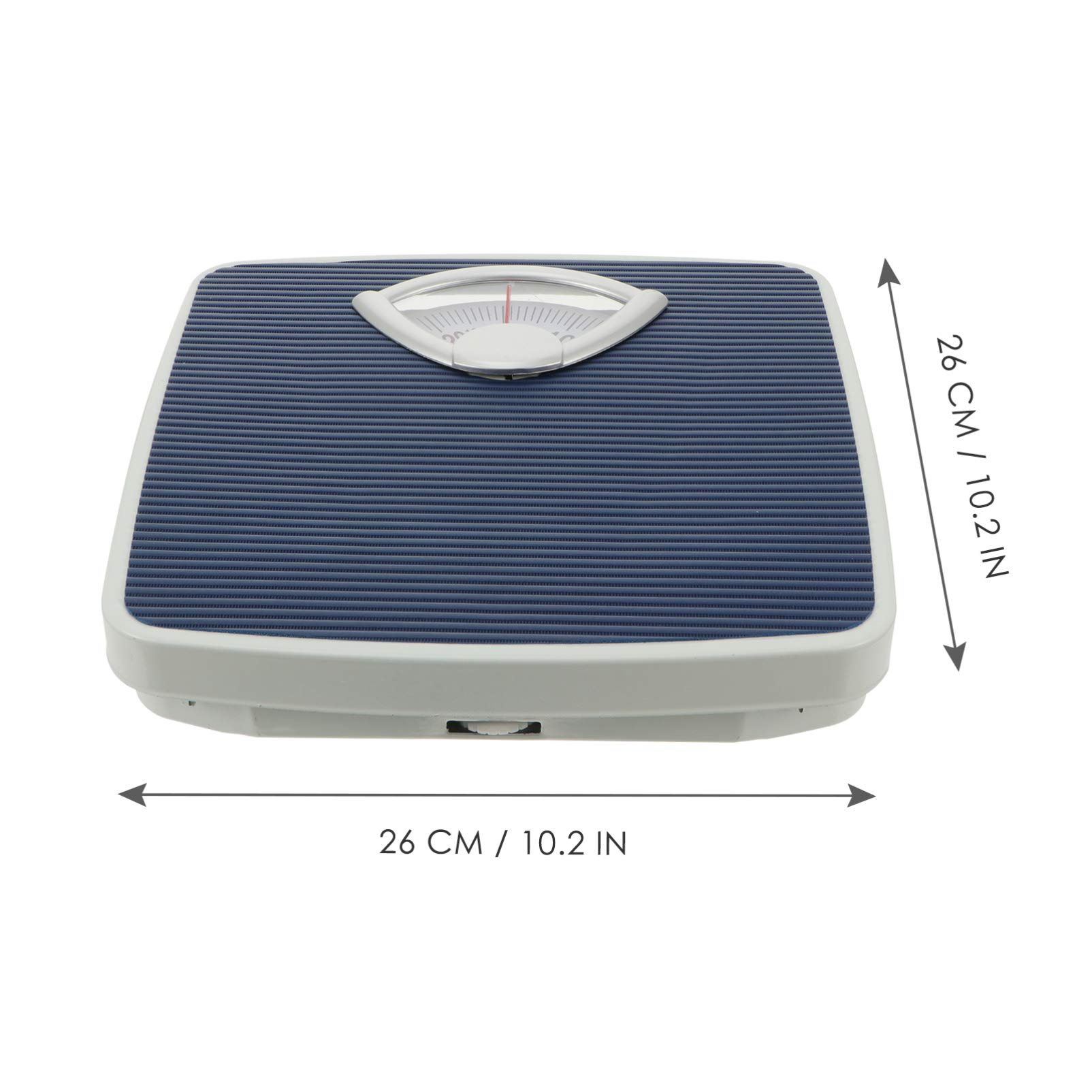 BESPORTBLE Digital & Mechanical Bathroom Scale - Accurate Body Weight Scale for Home Use, Portable Dial Scale with Easy-to-Read Display | Perfect for Fitness Tracking, Health Monitoring & Bathroom Weight Measurement