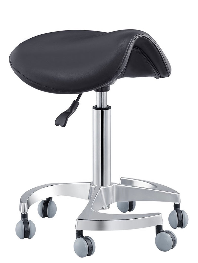 Harmony Saddle Stool - Ergonomic Seat for Office, Salon & Home Use - Comfortable Posture Support Chair for Long Sitting