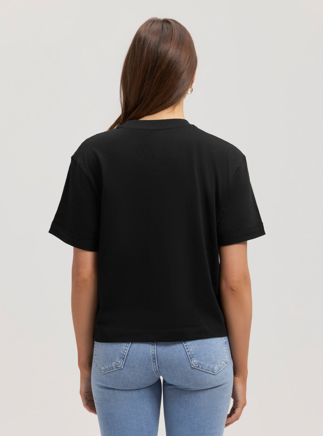 Eco-Friendly Black Logo T-Shirt for Men & Women - Sustainable Cotton Casual Tee - Perfect for Everyday Wear, Gym, and Outdoor Activities