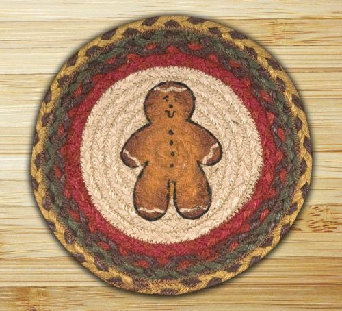 Gingerbread Man Printed Round Watch - Festive Christmas Holiday Gift for Men & Women - Perfect for Holiday Parties & Winter Fashion Accessories