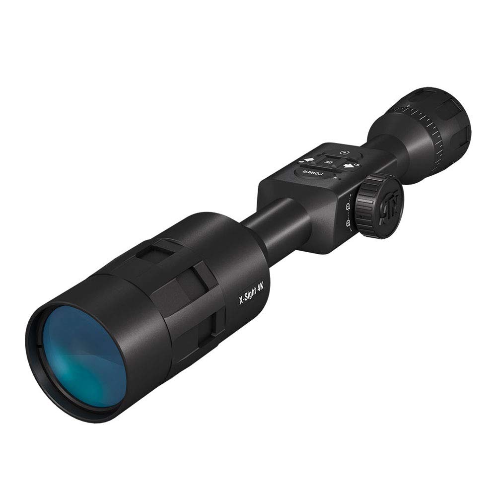 ATN X-Sight 4K Pro Smart HD Day/Night Vision Rifle Scope - 5-20x Zoom, Ballistic Calculator, WiFi & Bluetooth - Perfect for Hunting, Shooting Range & Tactical Use