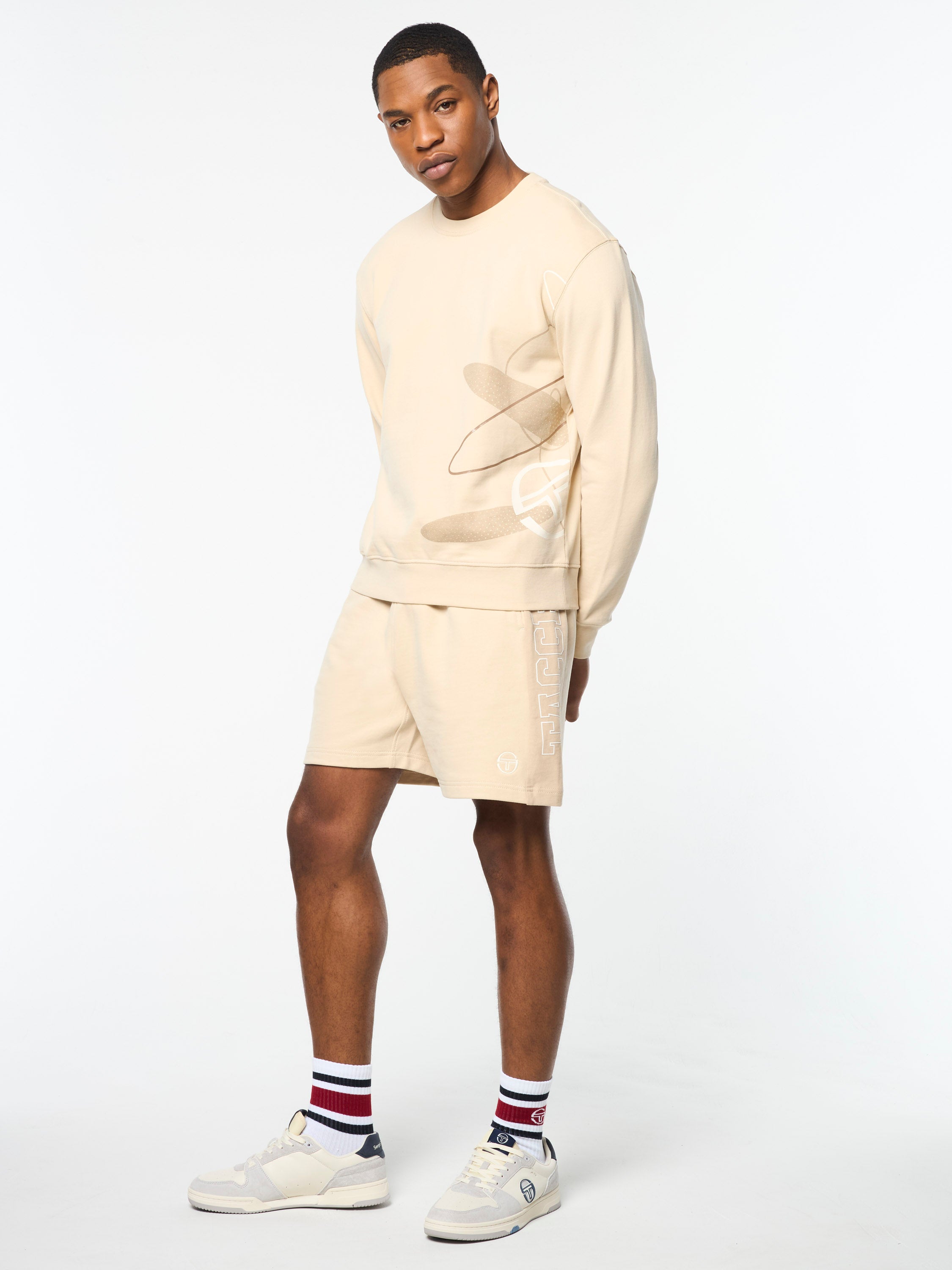 Ciro Men's Crewneck Sweatshirt - Soft Cotton Pullover Hoodie for Casual Wear (Fog Color) - Perfect for Everyday Comfort, Lounge & Street Style Fashion