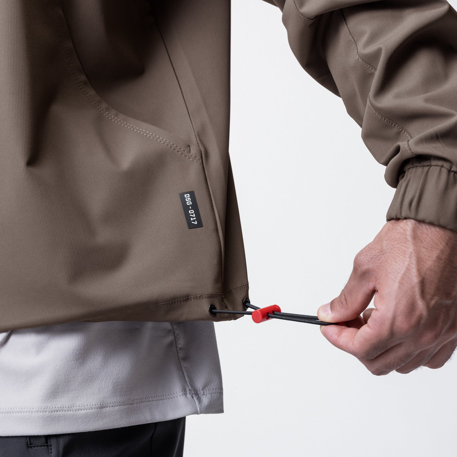 Weather-Ready Anorak Jacket for Men & Women | Waterproof Windbreaker with Hood | Deep Taupe Outdoor Coat for Hiking, Camping & Rainy Days