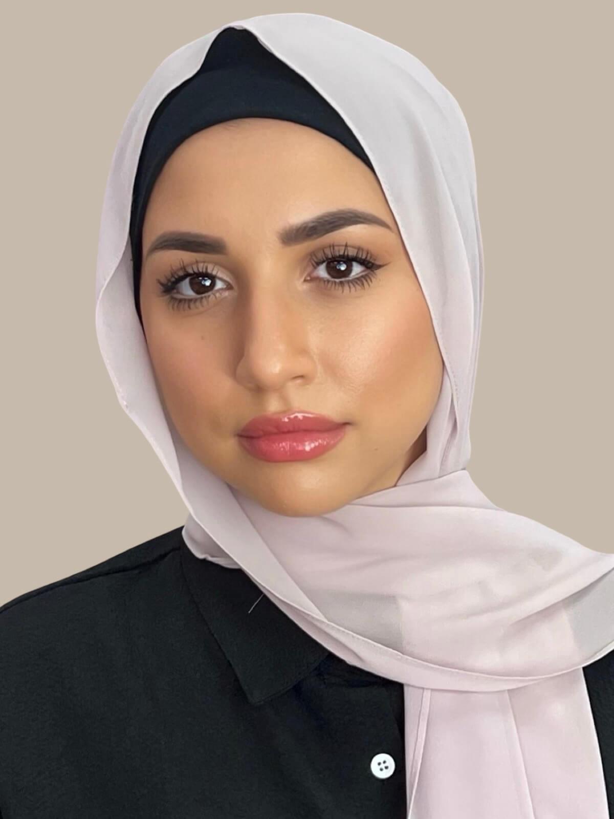 Luxury Chiffon Hijab Scarf - Soft Muslim Women's Headscarf Shawl Wrap for Prayer, Fashion & Everyday Wear
