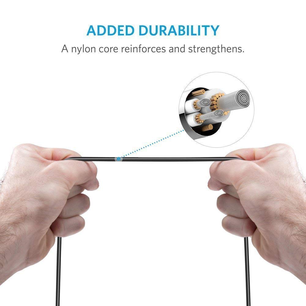 Original Fast Charging USB Cable for Xiaomi Redmi 9A/9A - 4A Micro USB Sync & Data Cable (1M, Black) | Compatible with Android Devices - Perfect for Home, Office & Travel Charging