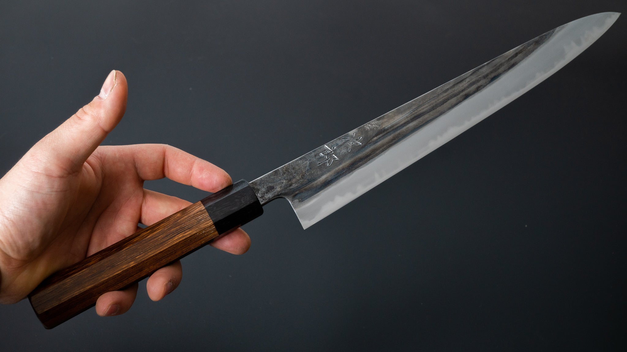 Jiro Tsuchime Sujihiki 270mm Japanese Slicing Knife with Taihei Tagayasan Handle - Perfect for Sushi, Sashimi, and Meat Carving
