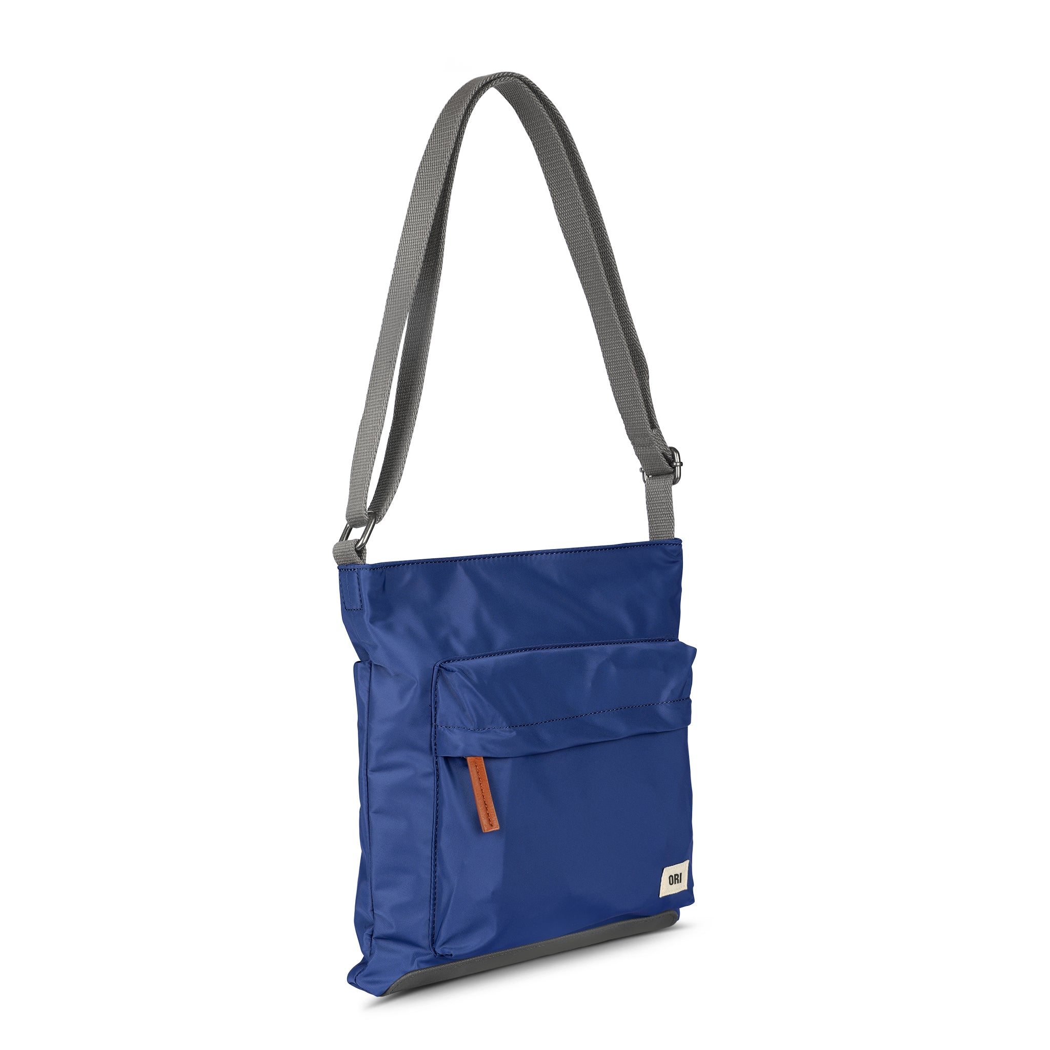Kennington B Burnt Blue Recycled Nylon Backpack - Eco-Friendly Travel & Commuter Laptop Bag for Work, School & Outdoor Adventures