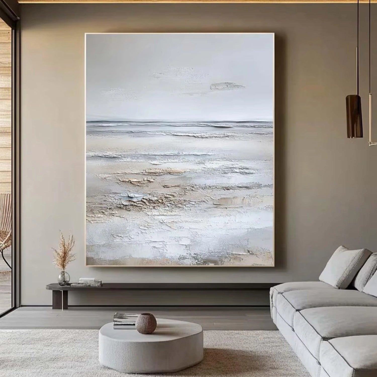 Ocean and Sky Painting #OS 251 - Stunning Coastal Wall Art for Living Room, Bedroom & Office Decor