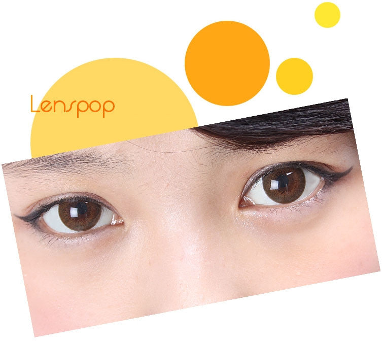 Extra Large Brown Colored Contact Lenses (2-Pack) | 6 Month Wear | Perfect for Cosplay, Halloween & Costume Parties