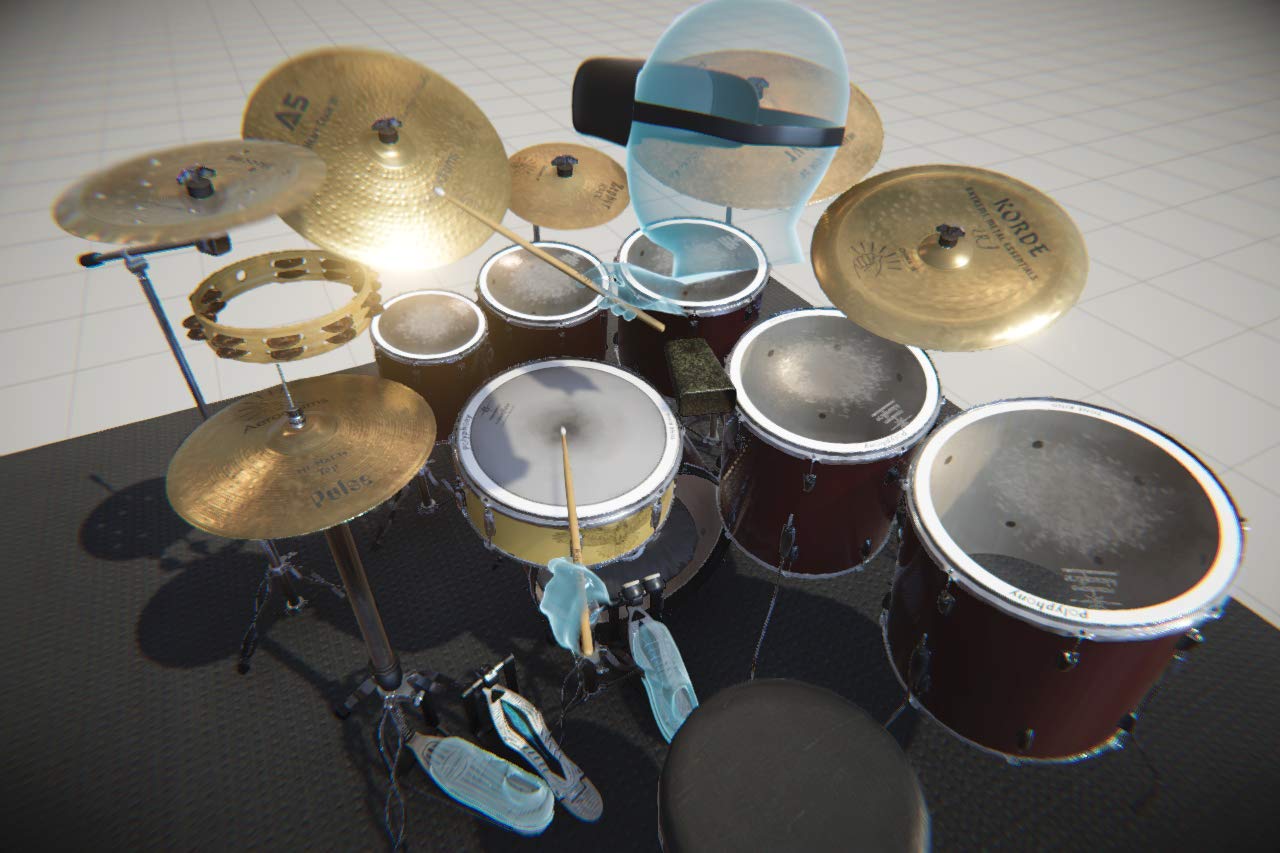 Portable Electronic Drum Set with Air Drum Sticks & Pedals - Quiet Practice Drum Kit for Beginners - Compact MIDI Electric Drums for Tabletop or Travel - Perfect Drummer Gift for Home, Studio & Live Performances