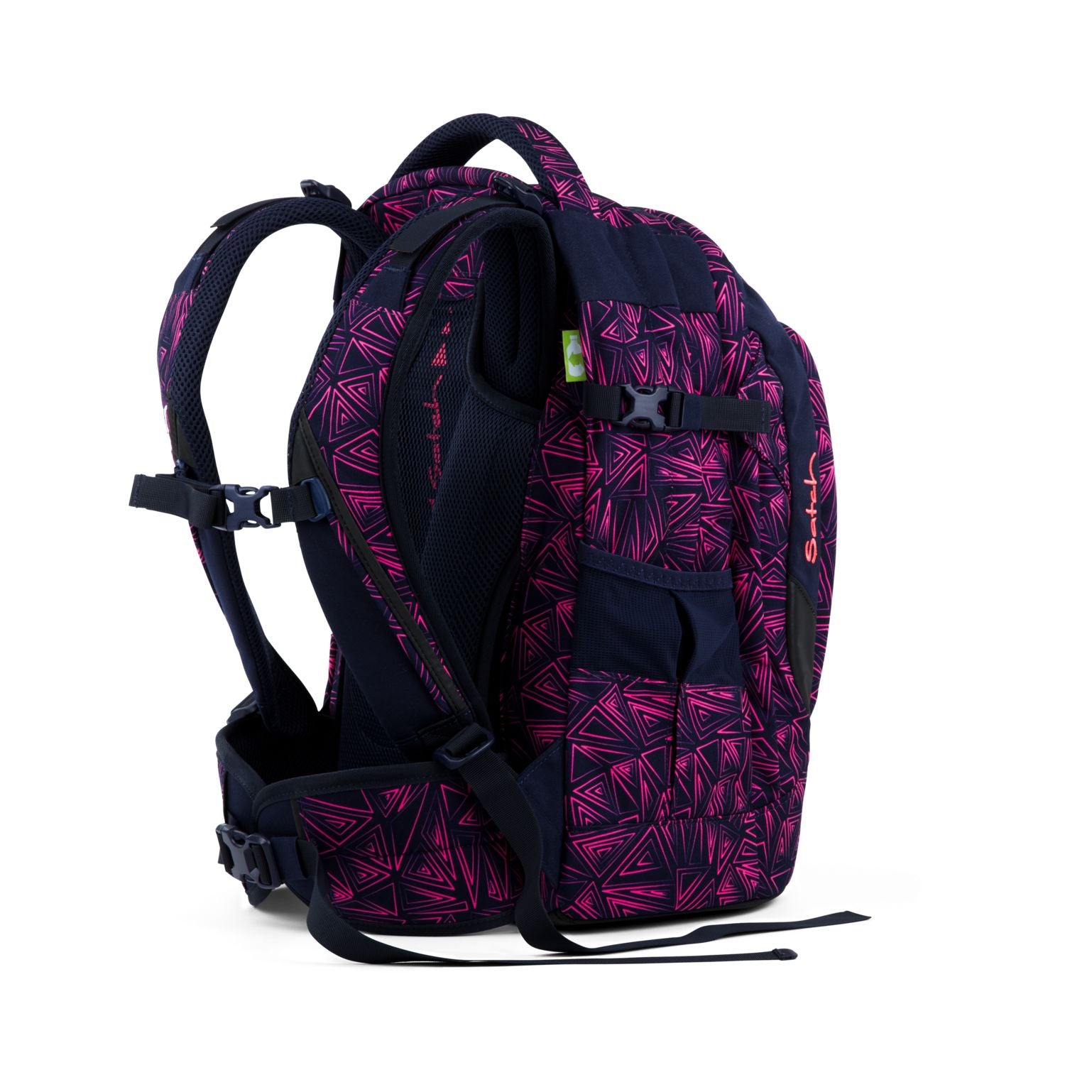 Satch Pack Pink Bermuda - Stylish and Durable Backpack for Women, Perfect for Travel, Work, and School | Lightweight & Water-Resistant