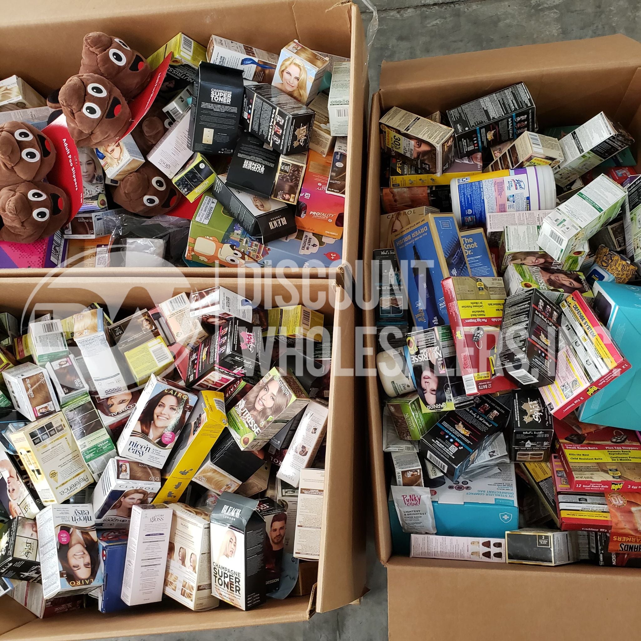 CVS Cosmetic HBC Bulk Purchase - 1053 Pcs/Pallet for Retail Stores & Beauty Supply Wholesale - Perfect for Salon Inventory & Cosmetic Business Resale