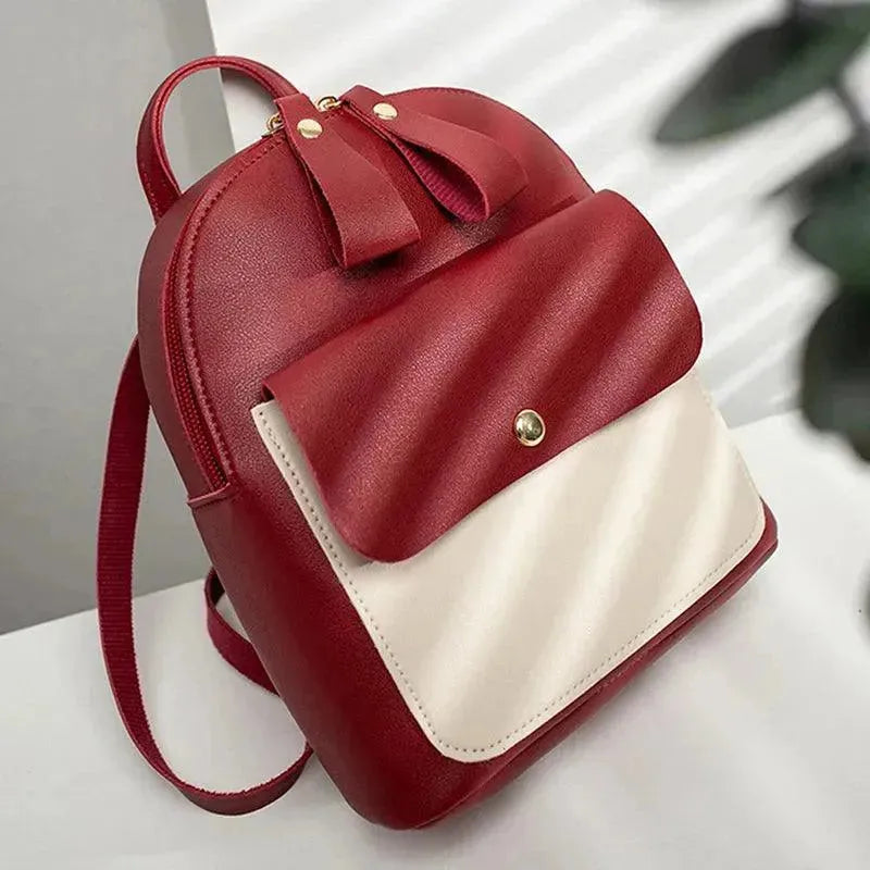 Mini Multi-Function Backpack for Women & Teens - Stylish School, Travel & Everyday Use