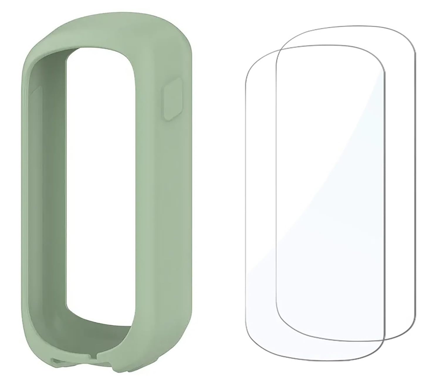 Garmin Explore 2 Case & Screen Protectors - 9H Hardness for Cycling GPS Accessories (Green)