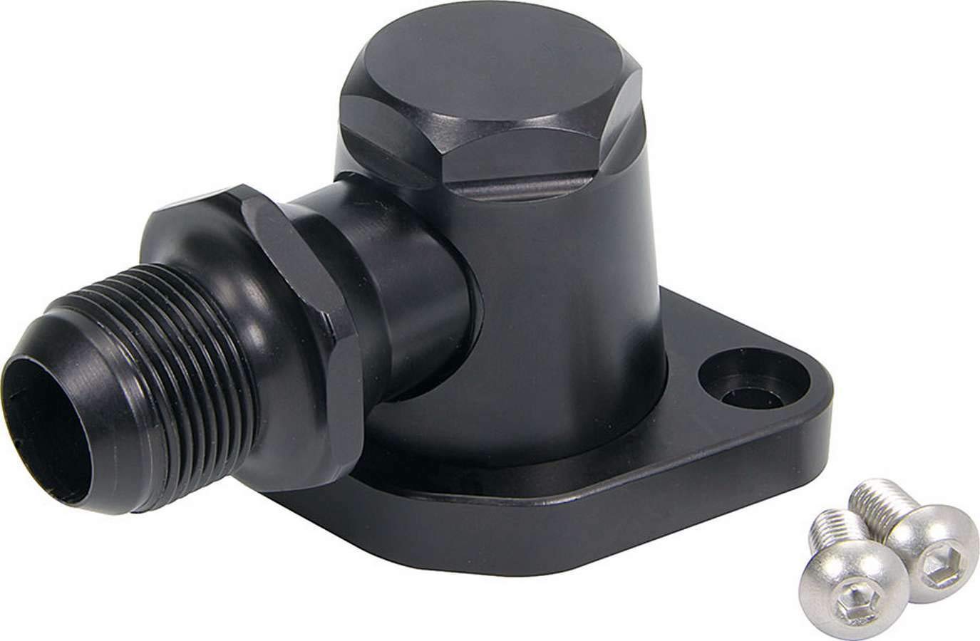 Allstar Performance ALL30372 Aluminum Water Neck - High Flow Coolant Inlet for Chevy Small Block Engines - Perfect for Racing, Hot Rods & Performance Upgrades