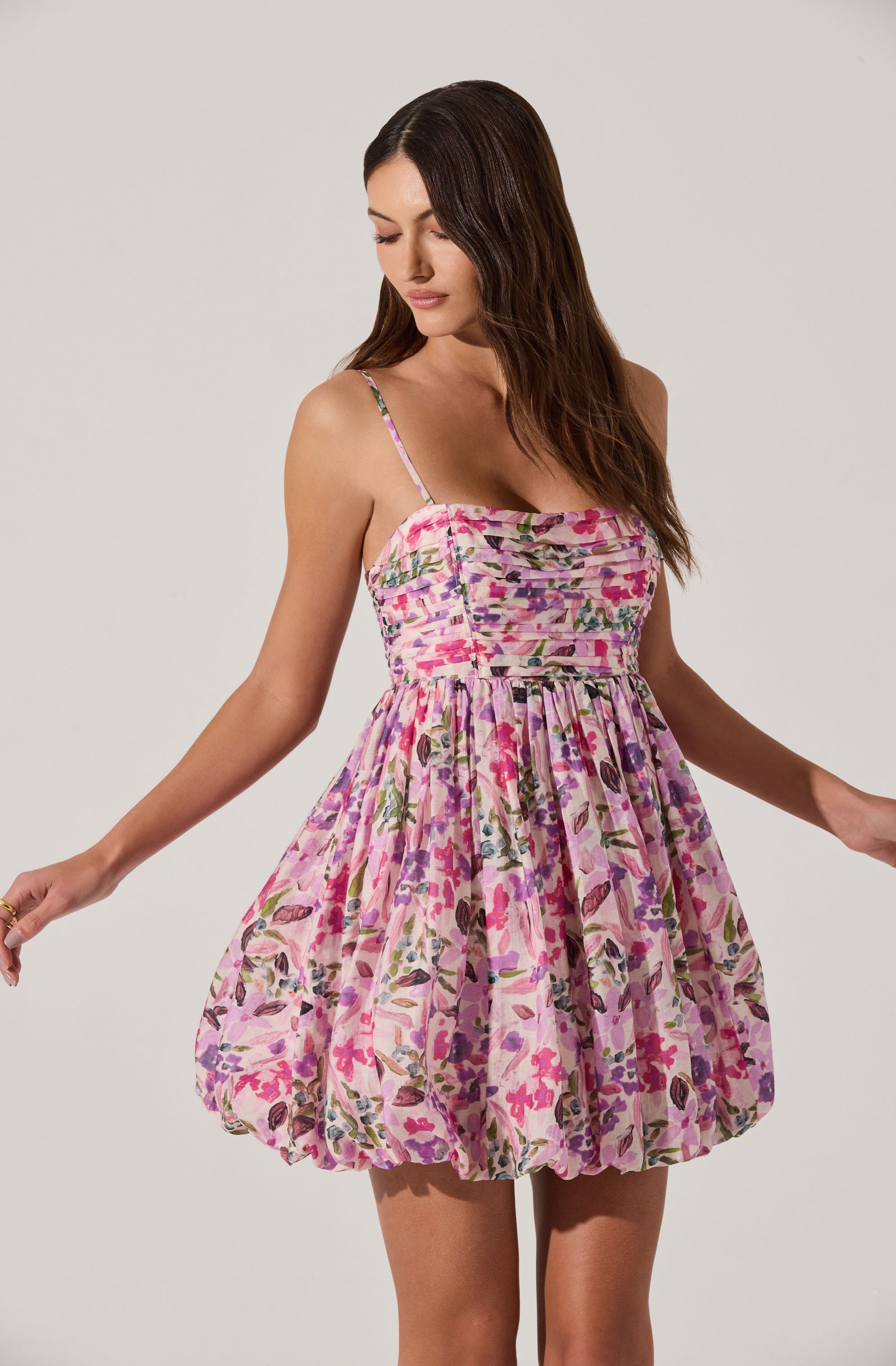Pink multi floral