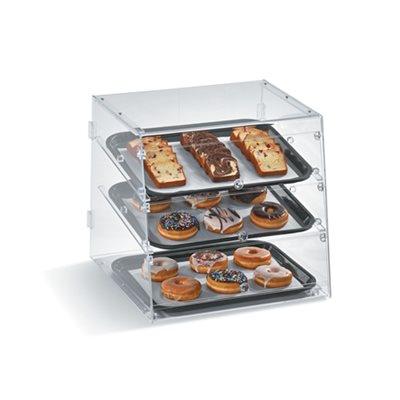 Vollrath 3-Tier Acrylic Bakery Display Case - 18.5
