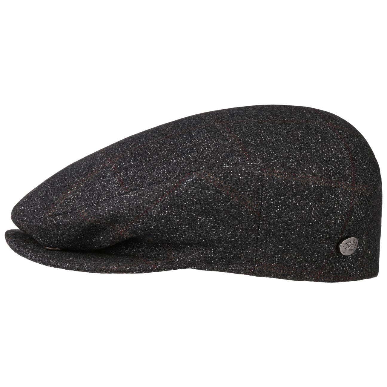 Bailey 1922 Lord Subtle Plaid Flat Cap - Classic Wool Ivy Hat for Men | Perfect for Golf, Outdoor Activities & Vintage Fashion