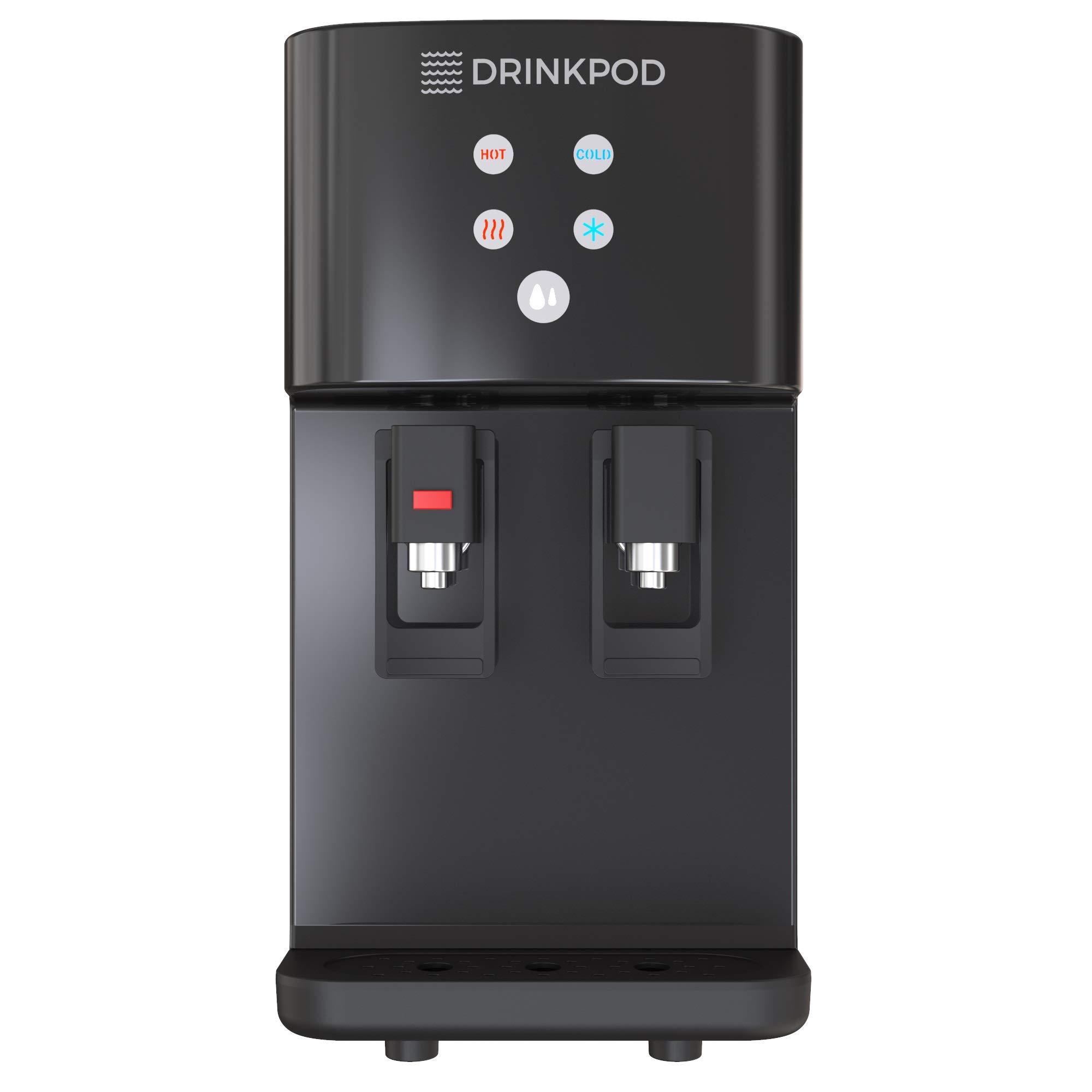 Countertop Bottleless Water Cooler with Hot & Cold Modes - Energy Efficient Water Dispenser for Office & Home Use - Perfect for Kitchens, Break Rooms and Small Spaces