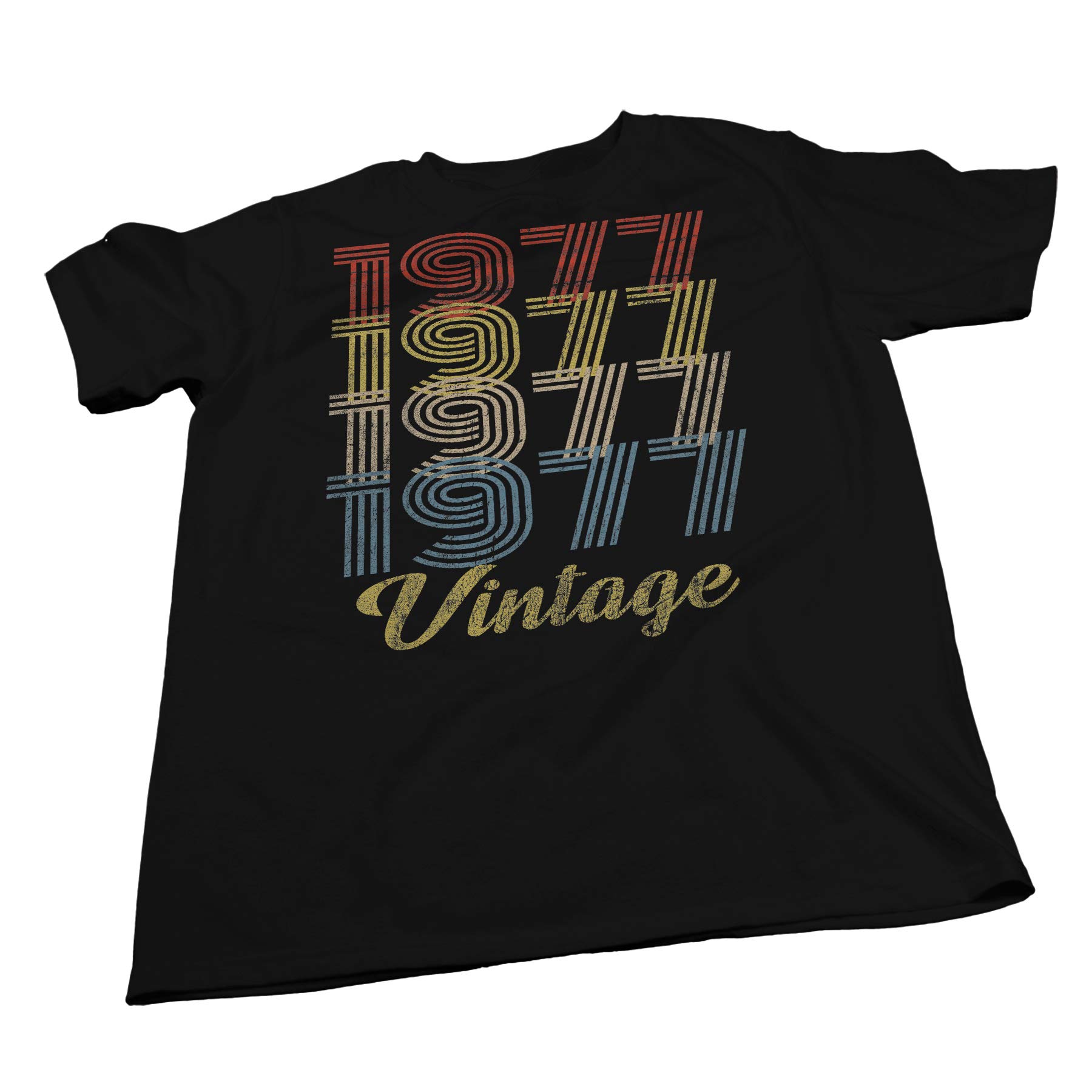 Vintage 1977 Retro 48th Birthday T-Shirt for Women - Perfect 48th Birthday Gift Idea - Great for Birthday Parties & Celebrations