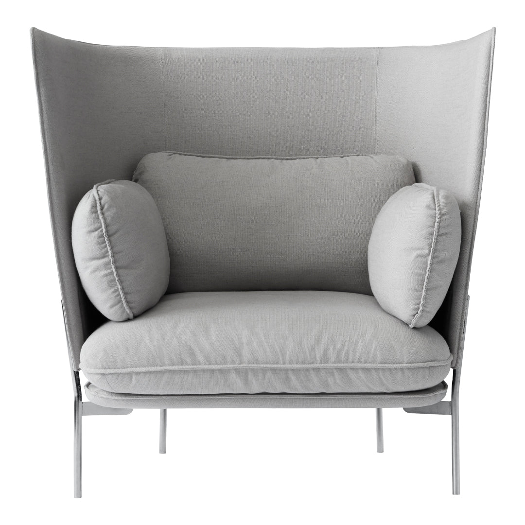 Cloud LN5 High Back Lounge Chair - Ergonomic Comfort for Living Room, Office & Relaxation - Modern Design with Premium Fabric & Sturdy Frame