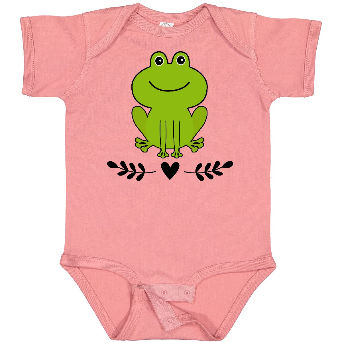 Inktastic Frog Lover Baby Bodysuit - Cute Frog Design Outfit for Infants & Toddlers - Perfect for Playtime, Daycare & Family Photos