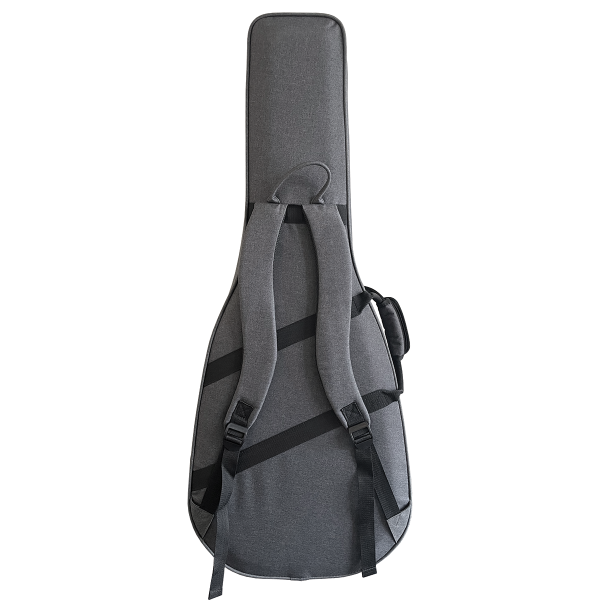 DCM Premium PFD Polyfoam Lightweight Dreadnought Guitar Case - Grey | Water-Resistant Hard Shell Protection for Acoustic Guitar | Perfect for Travel, Gigging & Storage