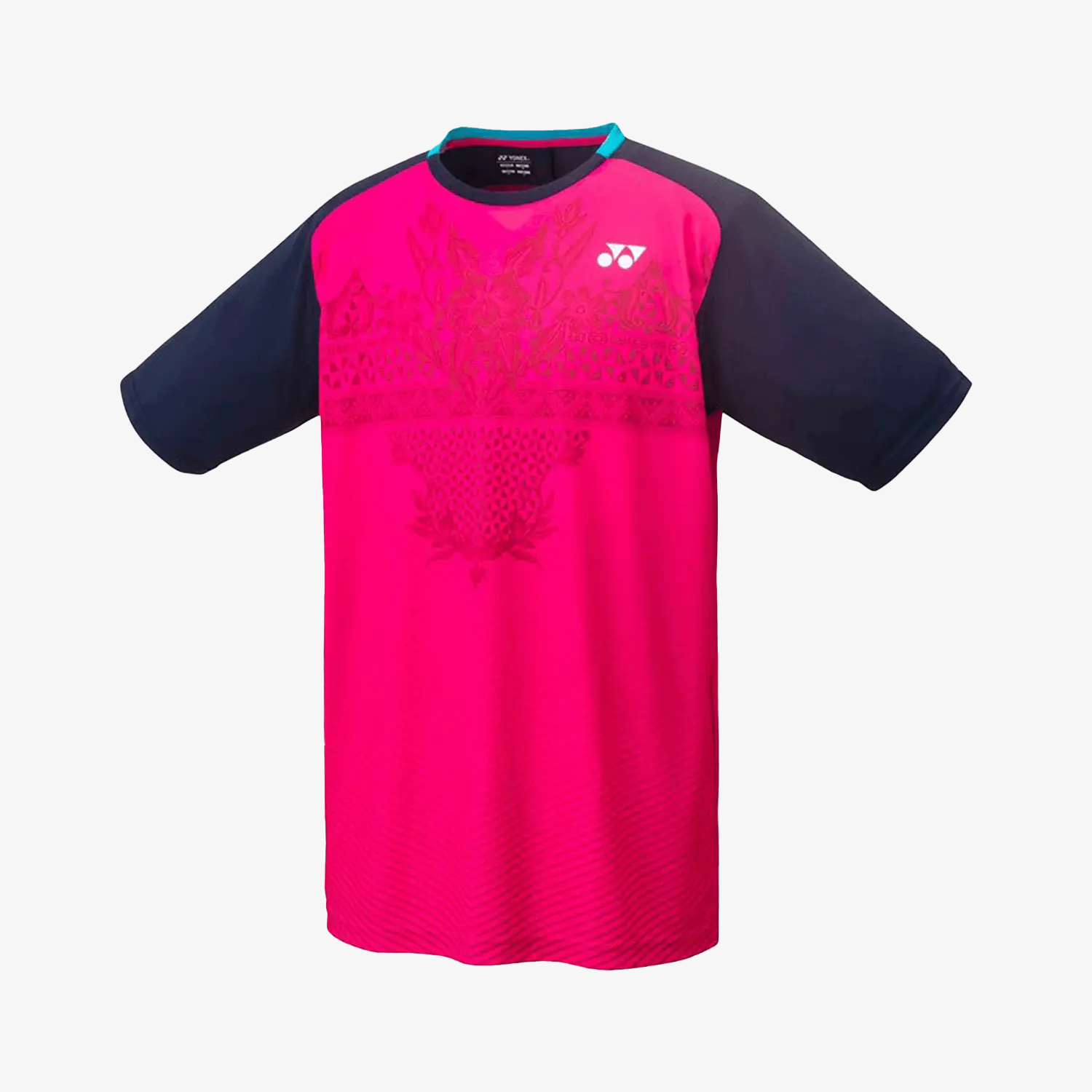 Yonex Junior Tennis Shirt 16573JEX - Breathable Rose Pink Performance Top for Kids | Perfect for Training & Matches