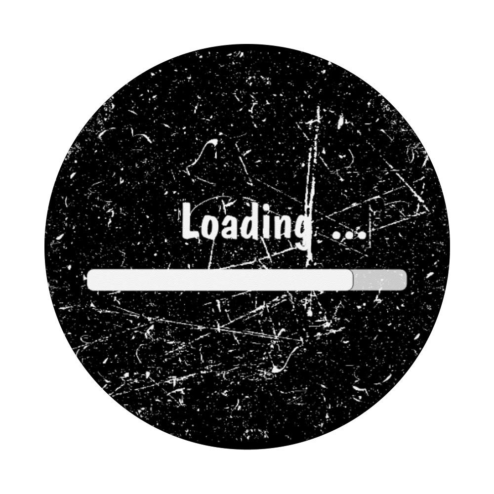 Best Loading Gamer Gift PopSockets PopGrip - Interchangeable Phone & Tablet Grip for Gaming, Streaming & Everyday Use